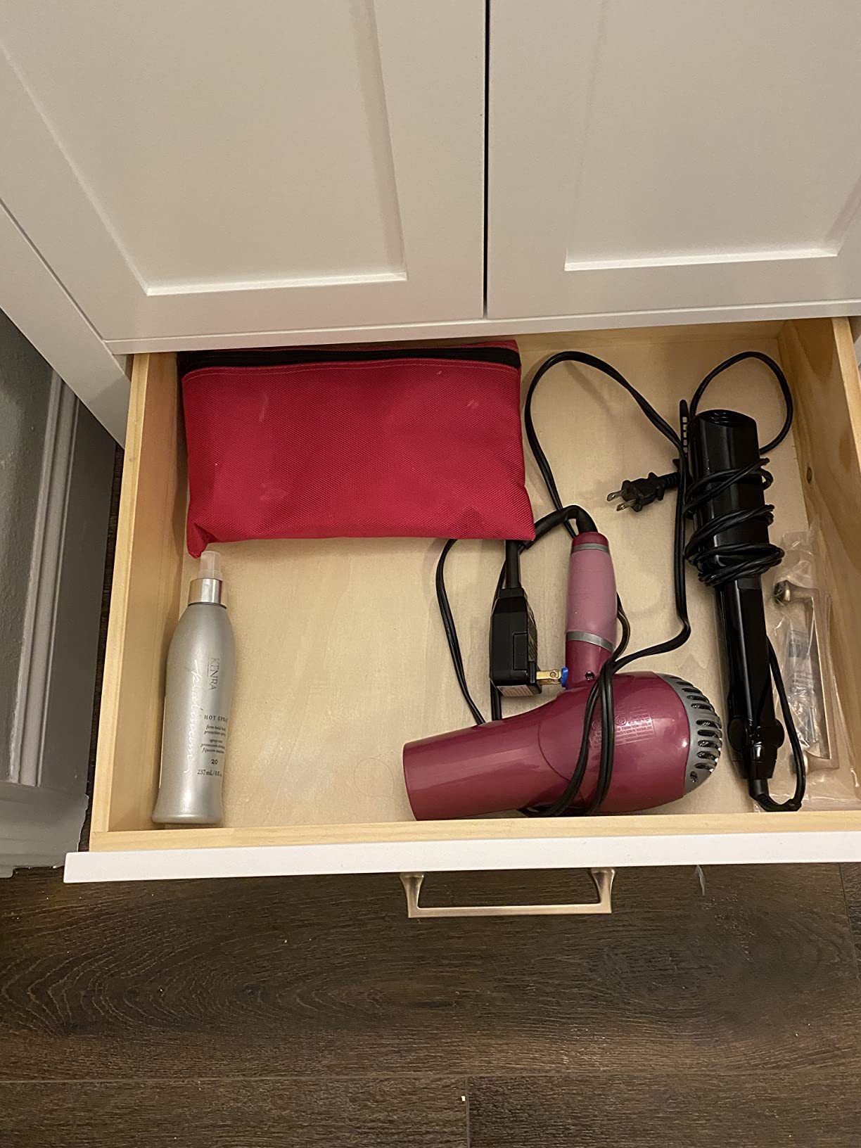 ARIEL Cambridge 72-inch Bathroom Vanity with Sink,Solid Wood, 1.5-inch Italian Carrara Marble Countertop, Double Rectangular Porcelain Sink, 4 Soft Closing Doors, 6 Dovetail Drawers, White customer photo 2