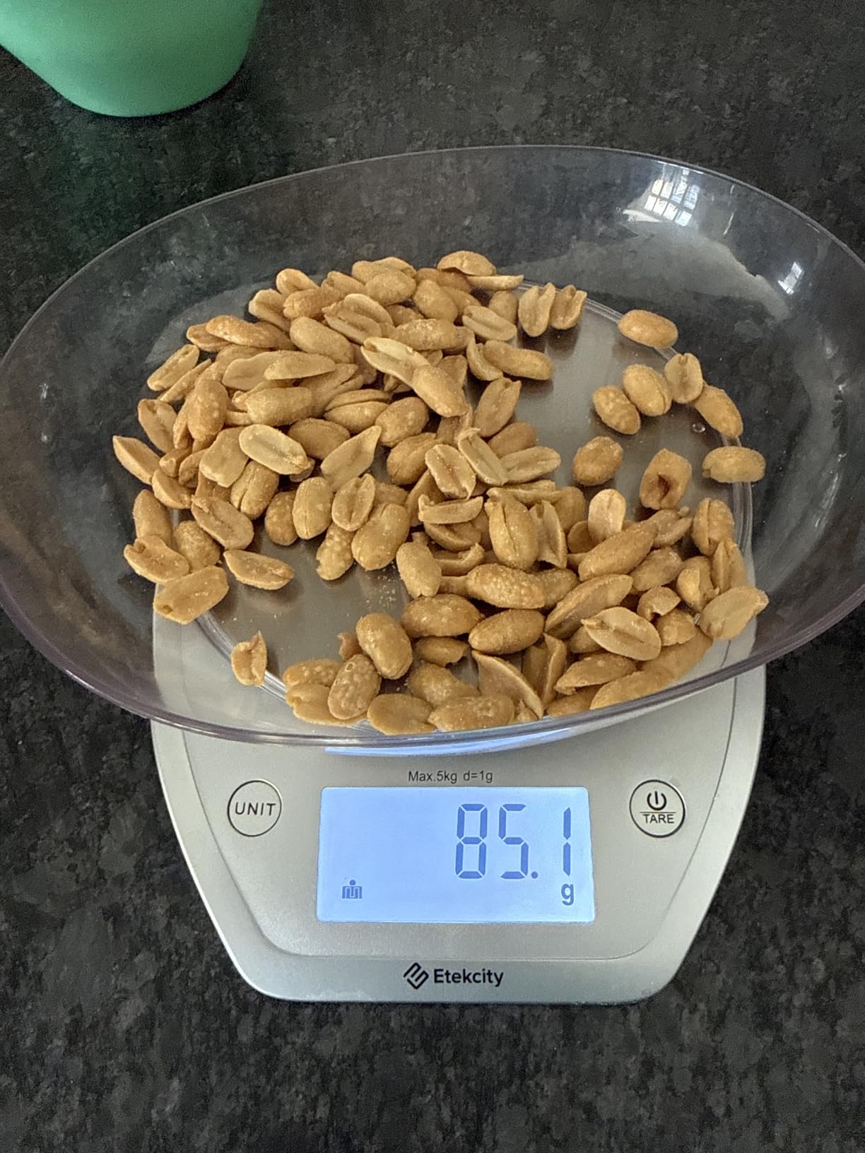 Etekcity 0.1g Food Kitchen Scale, Bowl, Digital Grams and Ounces for Weight Loss, Dieting, Baking, Cooking, and Meal Prep, 11lb/5kg, Stainless Steel Silver customer photo 1