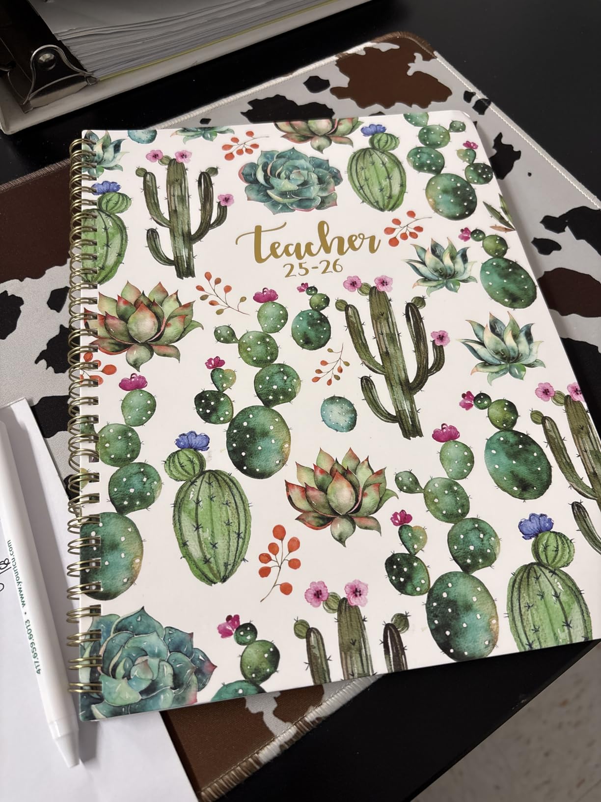 2026-2027 Teacher Planner - Lesson Planner 2026-2027 from Jul 2026 - Jun 2027, 8'' x 10'', Lesson Plan Book, Weekly & Monthly Lesson Planner with Quotes customer photo 1