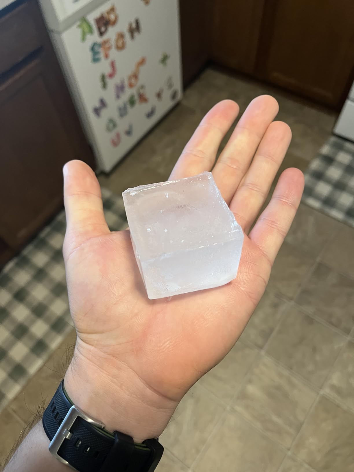 ROTTAY Ice Cube Trays (Set of 2), Sphere Ice Ball Maker with Lid & Large Square Ice Cube Maker for Whiskey, Cocktails customer photo 1