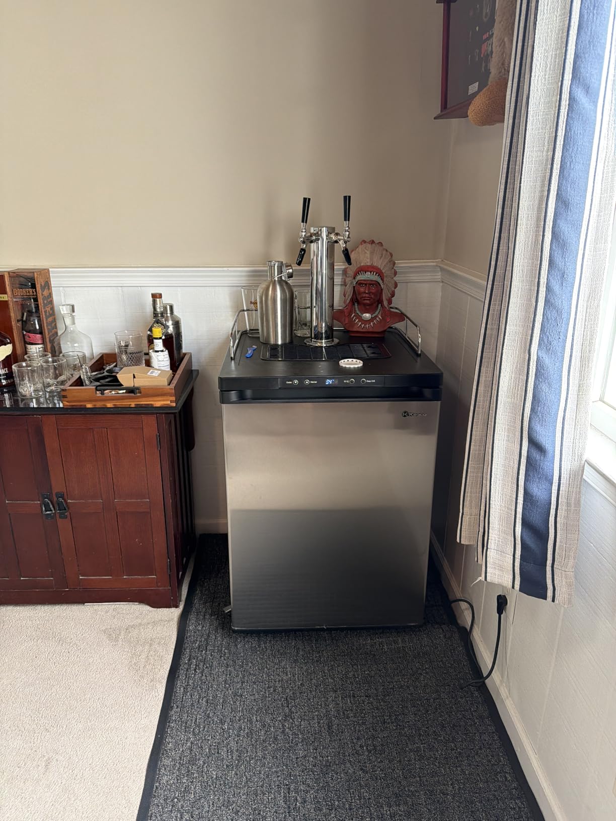 Kegco 3PK309SS-2 24 Dual-Tap Stainless Steel Digital Kegerator customer photo 2