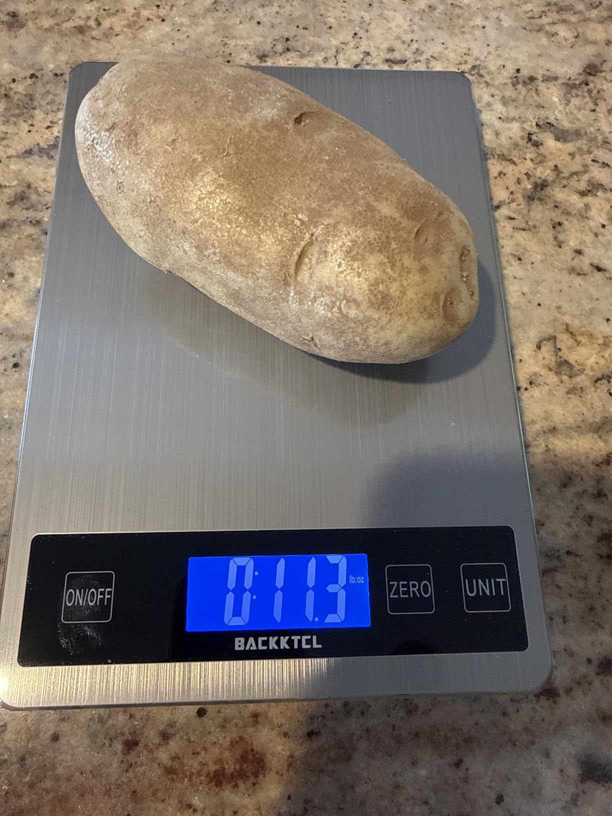 BACK KTCL 'Cooking Master' 22lb Digital Kitchen Scale, Food Scale Measures in Grams and Ounces for Weight Cooking Baking, 1g/0.1oz Precise Graduation customer photo 1