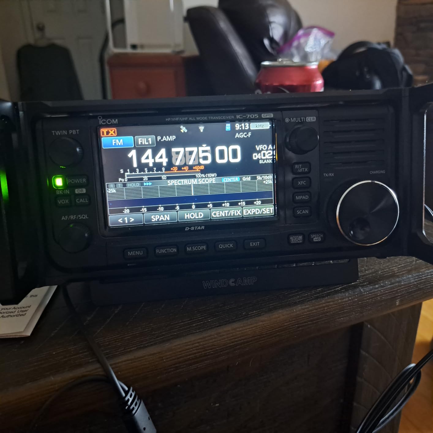 IC-705 HF/VHF/UHF All Mode Portable QRP 5W/10W Transceiver customer photo 1