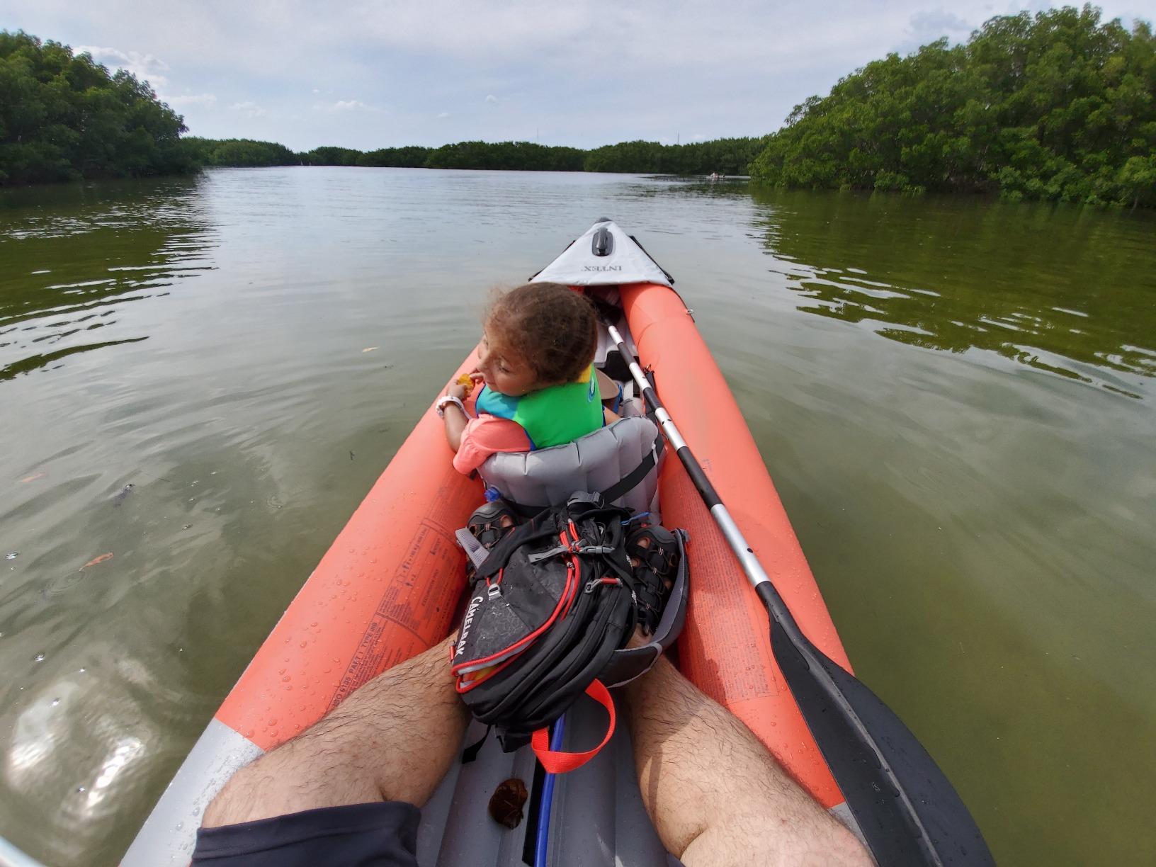 INTEX 68303EP Excursion Pro K1 Inflatable Kayak Set: Includes Deluxe 86in Kayak Paddles and High-Output Pump - SuperTough PVC - Adjustable Bucket Seat - 1-Person - 220lb Weight Capacity customer photo 2