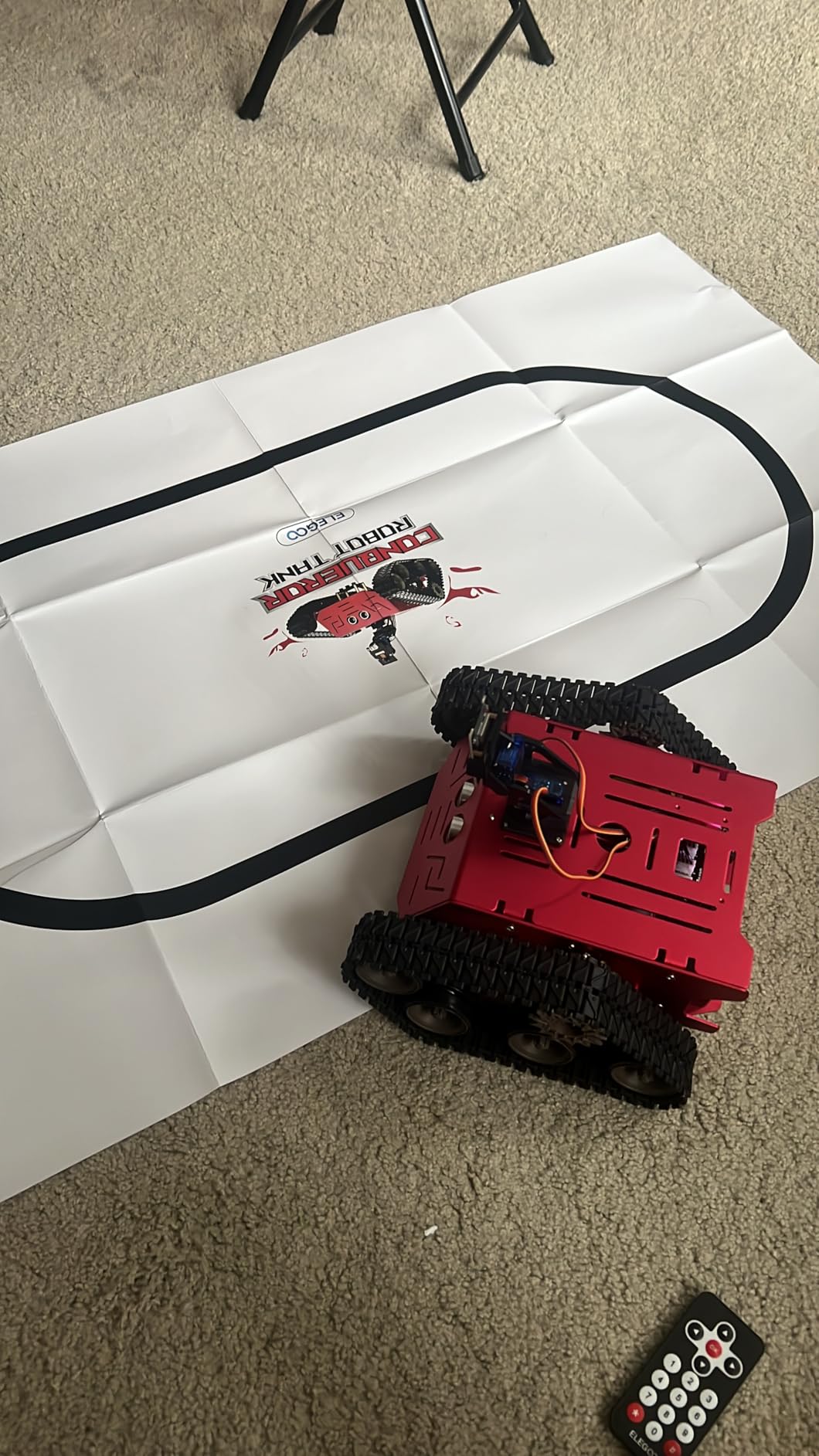 ELEGOO Conqueror Robot Tank Kit with UNO R3 for Arduino Robotics for Kids Ages 8-12 12-16 STEM Science Kits Coding Robots Toys for 8+ Year Old Boys Girls Teens Circuits Engineering Building Project customer photo 1