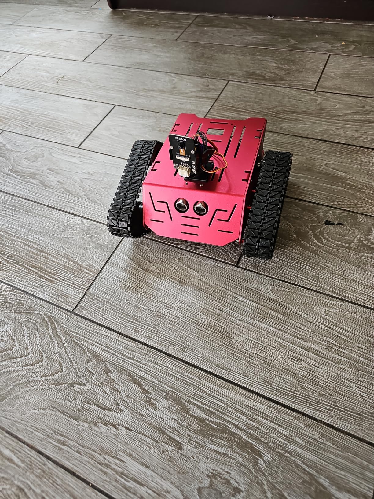 ELEGOO Conqueror Robot Tank Kit with UNO R3 for Arduino Robotics for Kids Ages 8-12 12-16 STEM Science Kits Coding Robots Toys for 8+ Year Old Boys Girls Teens Circuits Engineering Building Project customer photo 2