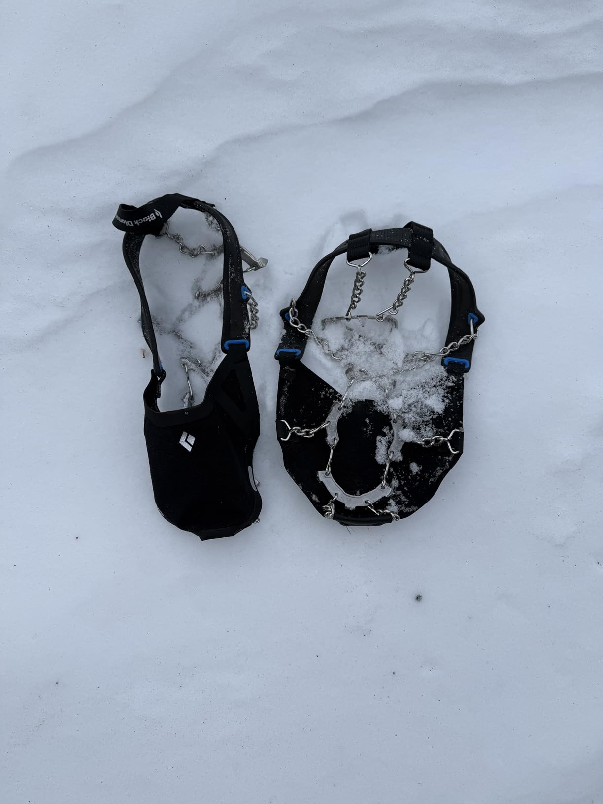 Black Diamond Distance Spike Traction Device | Stainless Steel Spikes | Hybrid Softshell Design | Reliable Grip for Running & Hiking on Ice customer photo 1