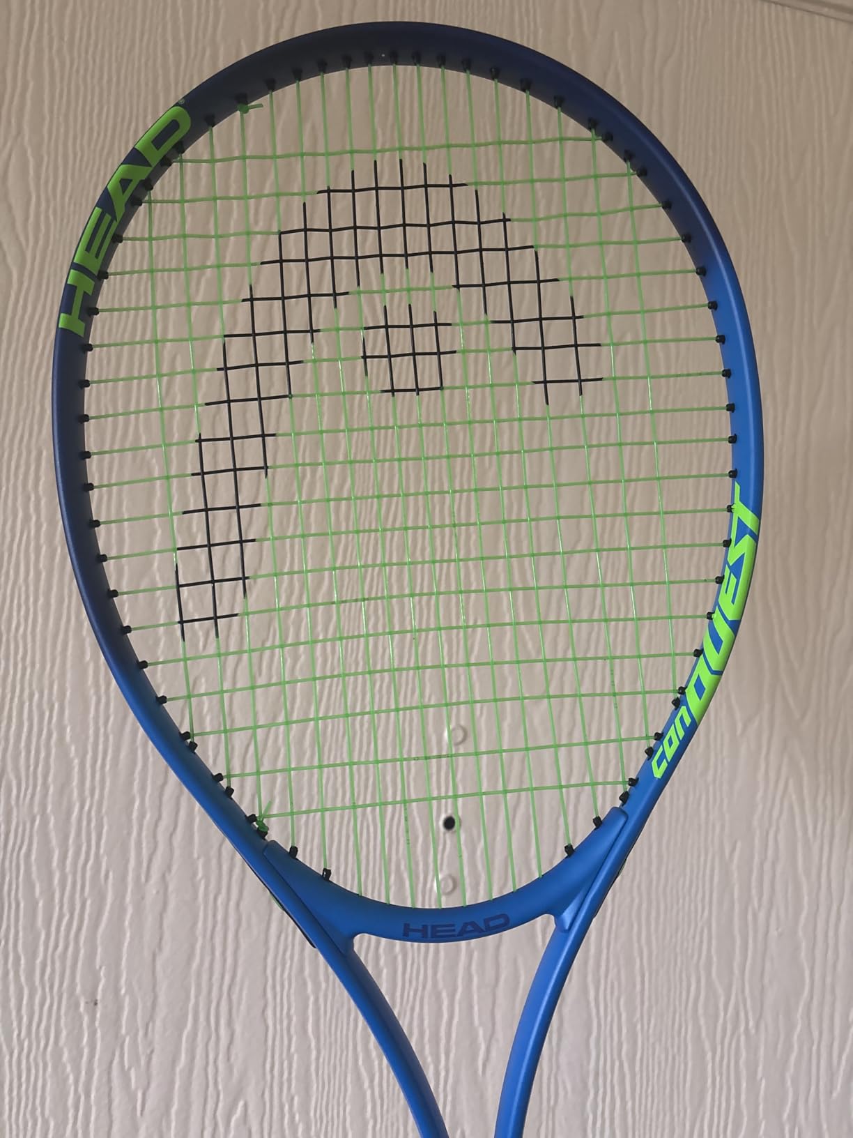 HEAD Ti. Conquest Tennis Racquet - Nano Titanium Technology, Oversized 108 sq in Head, Lightweight O-Beam Construction - Pre-Strung Beginner & Recreational Tennis Racquet customer photo 1