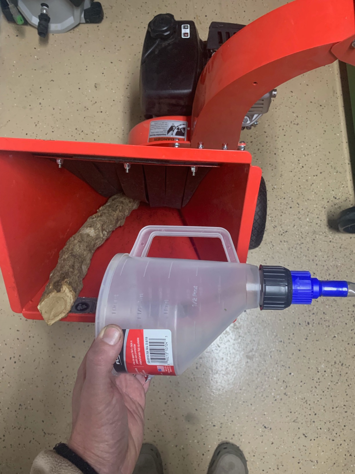 GreatCircleUSA Mini Wood Chipper Shredder Mulcher Ultra Duty 7 HP Gas Powered 3