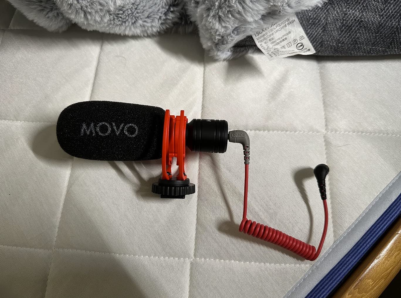 Movo VXR10-PRO Professional Video Microphone for Camera with Rycote Lyre Shock Mount - Shotgun Mic Compatible with DSLR Cameras and iPhone, Android Smartphones customer photo 1