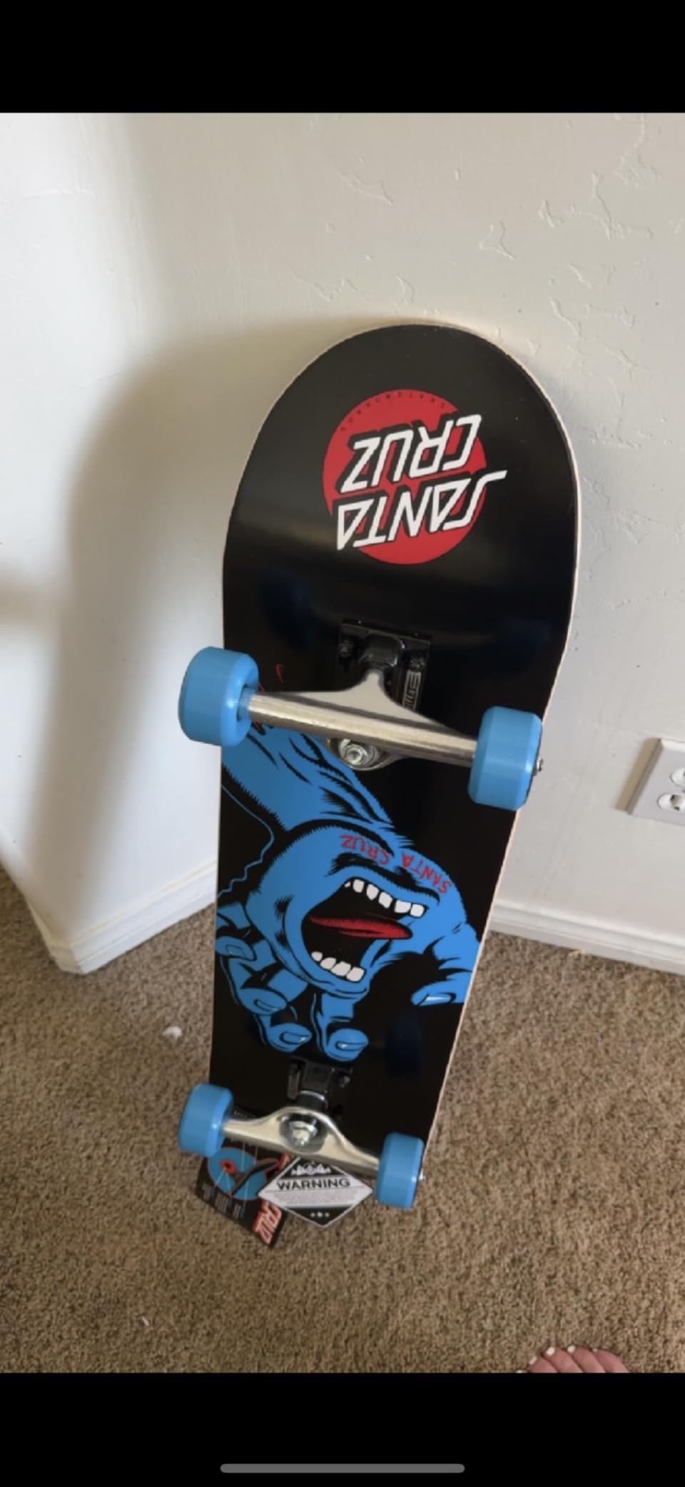 SANTA CRUZ 8.00'' x 31.25'' Skateboard Complete - Classic Dot Full customer photo 1