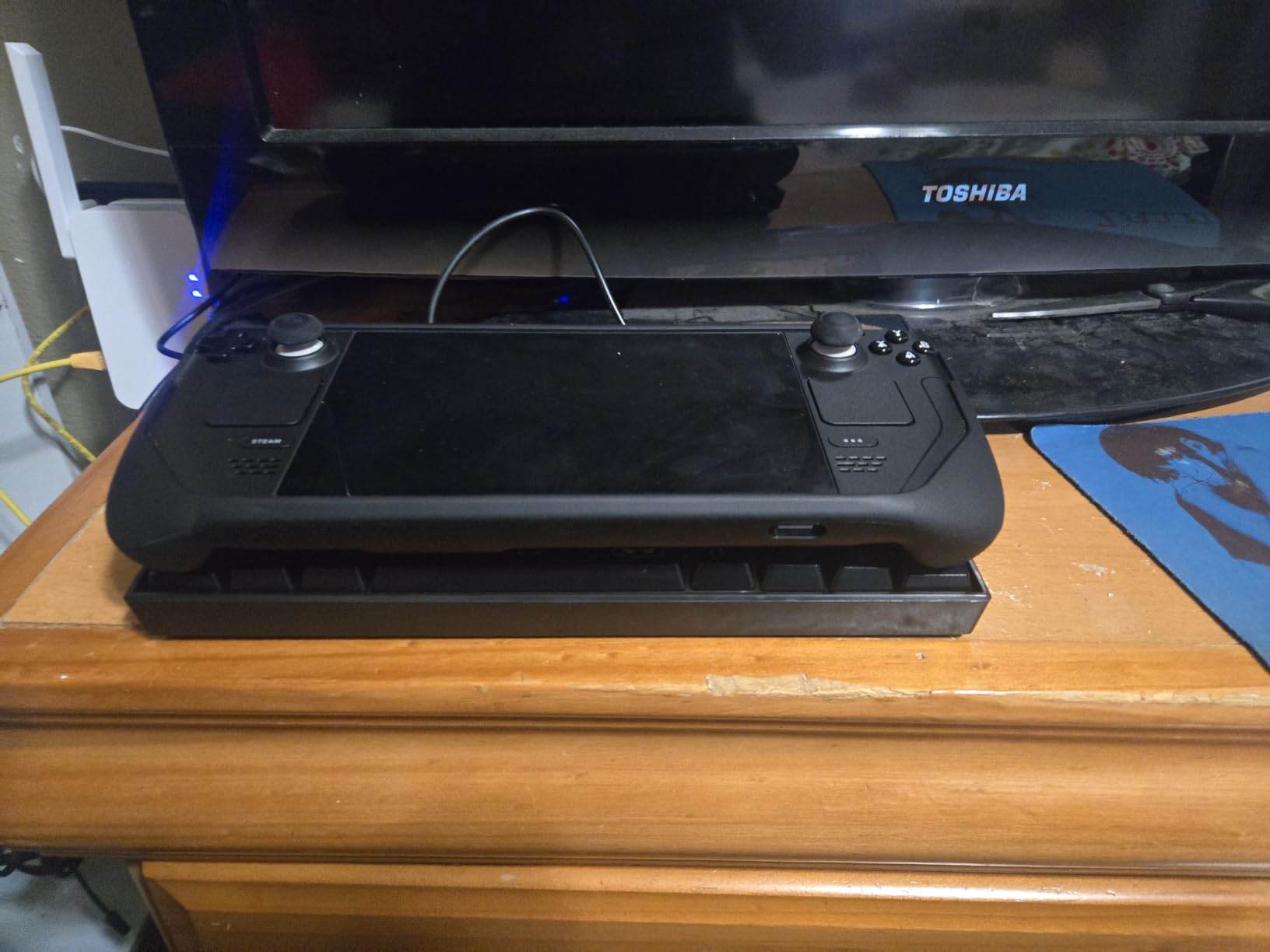 MageGee Mini 60% Gaming Keyboard, RGB Backlit 61 Key Ultra-Compact Keyboard, TS91 Ergonomic Waterproof Mechanical Feeling Office Computer Keyboards for PC, MAC, PS4, Xbox ONE Gamer(Black) customer photo 2