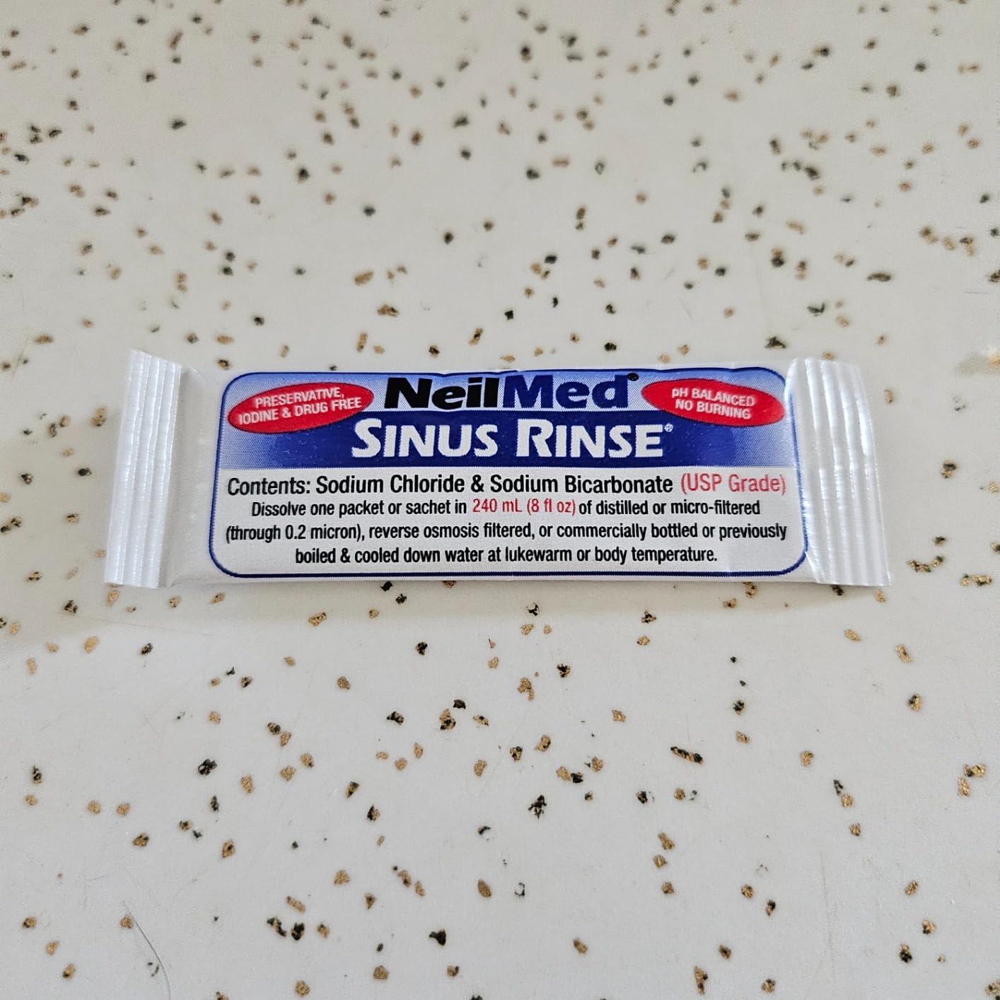 NeilMed Classic Porcelain Neti Pot Green with 30 Premixed Packets customer photo 2