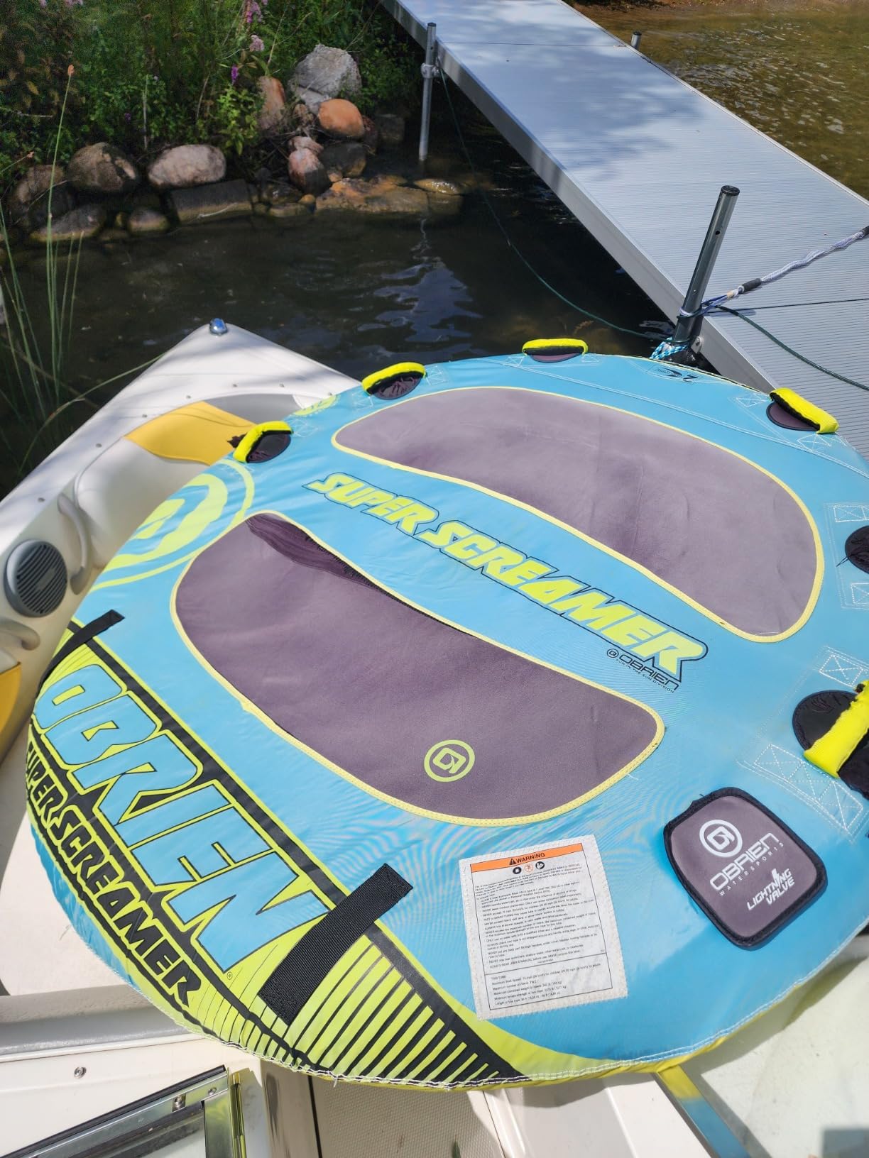 O'Brien Super Screamer 2 Person Towable Boating Tube customer photo 1