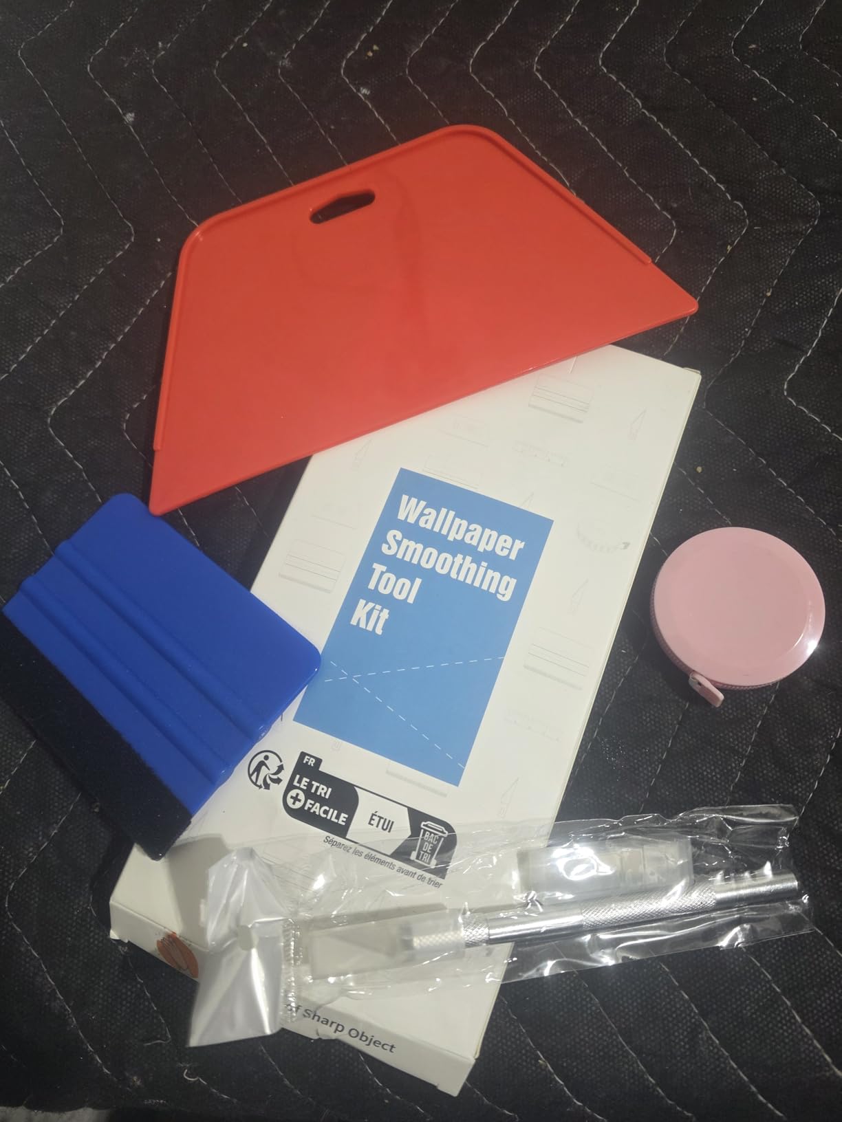 Art3d Smoothing Tool Kit for Applying Peel and Stick Wallpaper, Vinyl Backsplash Tile customer photo 1