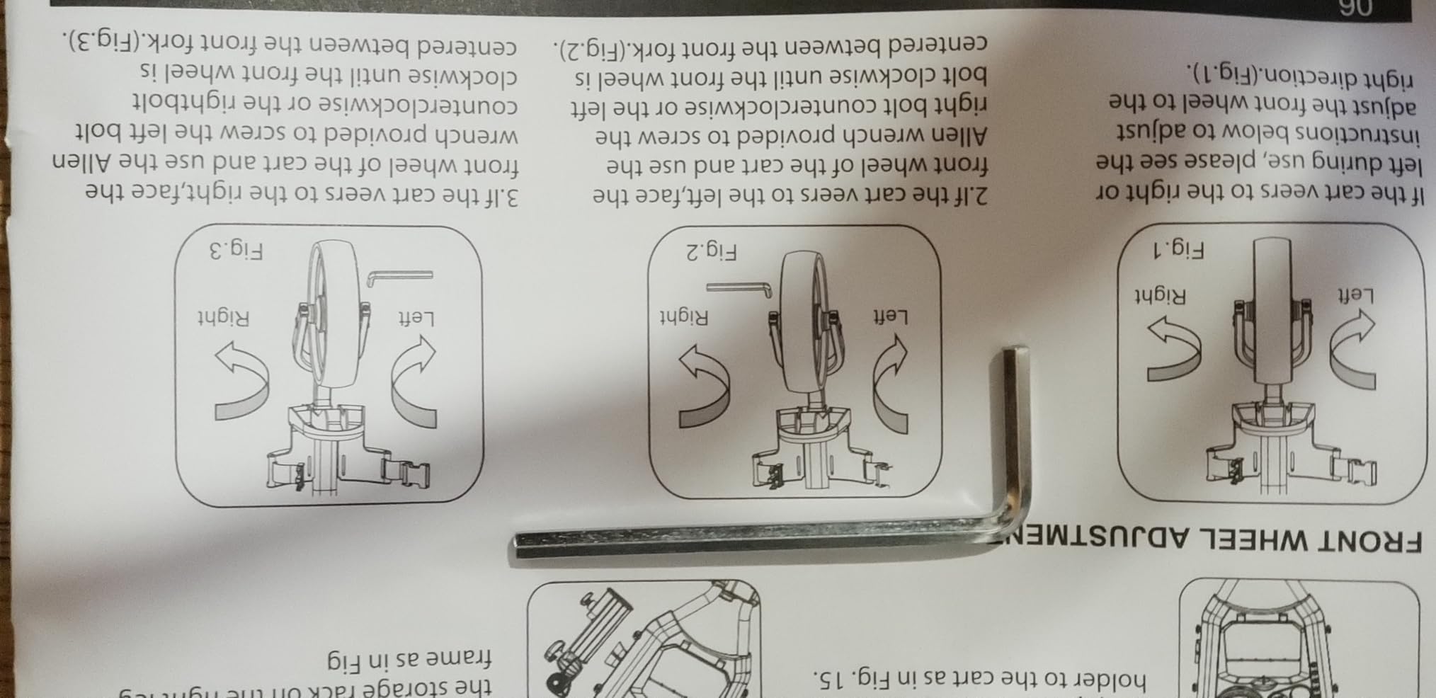 KVV 3 Wheel Golf Push Cart Ultra Lightweight Smallest Folding Size, New-Version Scorecard Holder customer photo 1