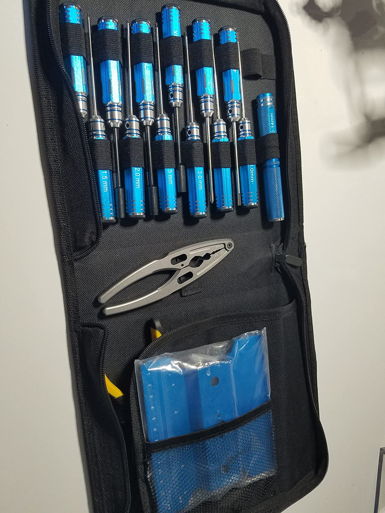 RC Hex Screwdriver Tool Kit - 24PCS Hex Nut Drivers Phillips Screwdriver Allen Wrench with Pliers Wrench Body Reamer Stand Tools for Rc Car DJI Drone Traxxas Boat Quadcopter Helicopter customer photo 2