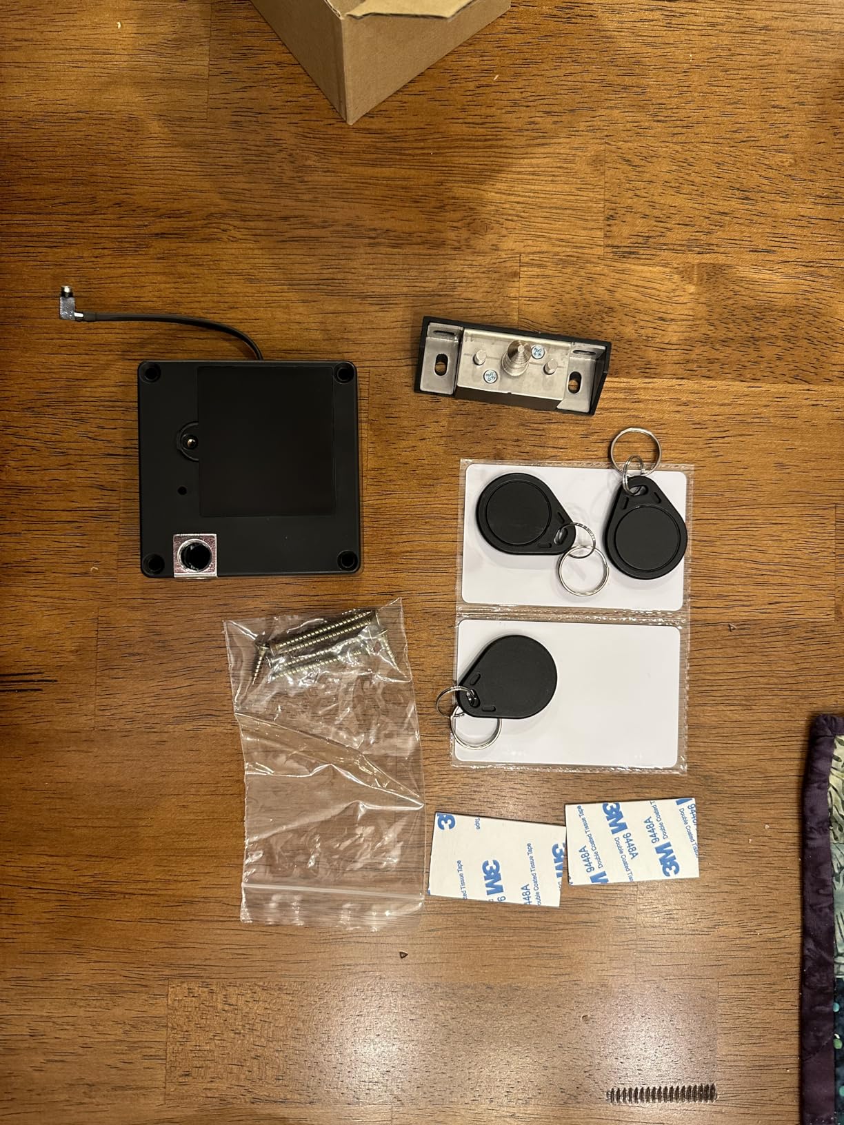 ETEKJOY RFID Electronic Cabinet Lock Hidden DIY for Wooden Cabinet Locker Drawer Cupboard Box with 5PCS IC Cards/Tags customer photo 2