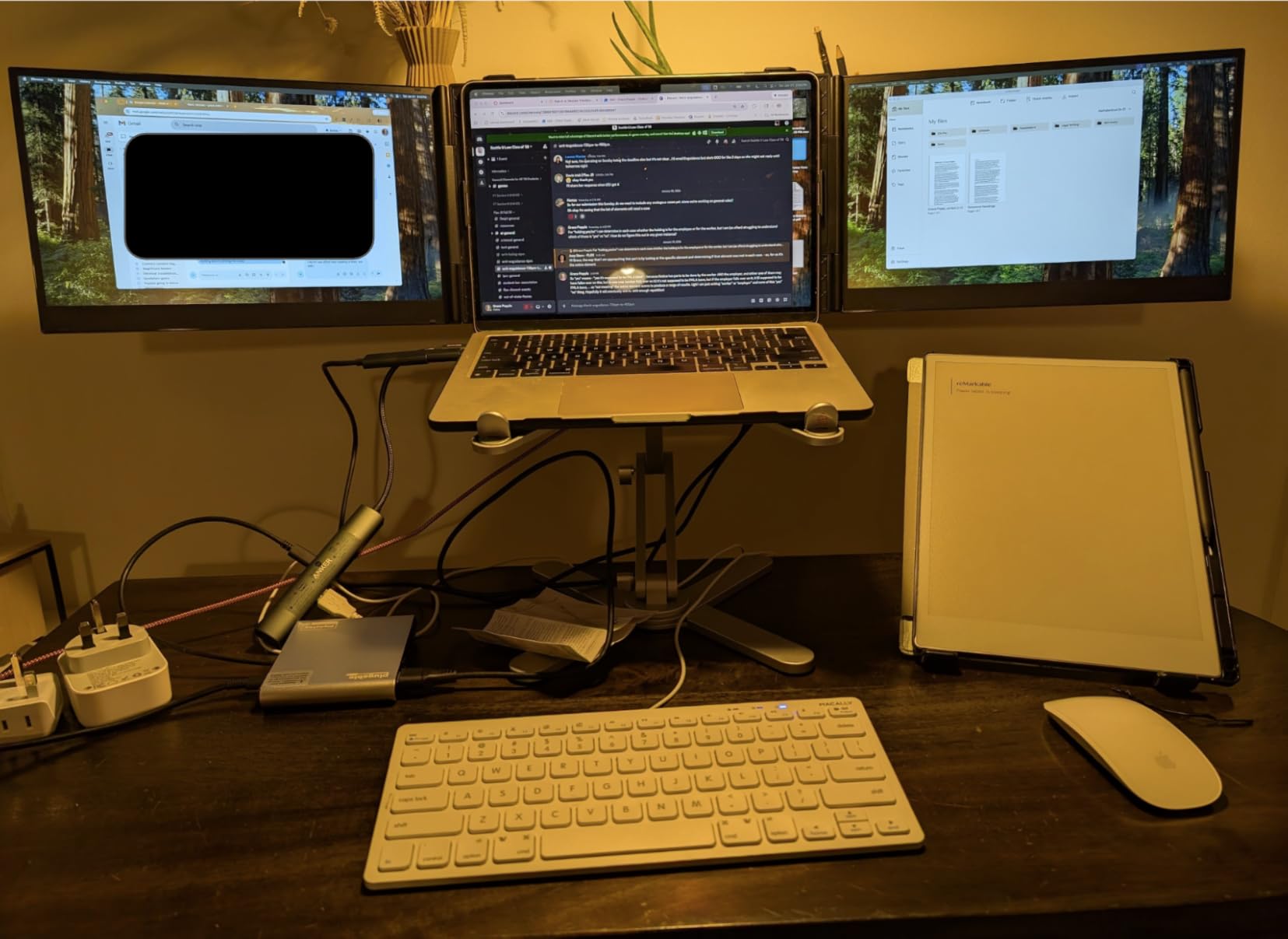 Laptop Stand for Desk, Adjustable Laptop Riser ABS+Silicone Foldable Portable Notebook Holder, Ventilated Cooling Notebook Mount Computer Stand for 10-15.6