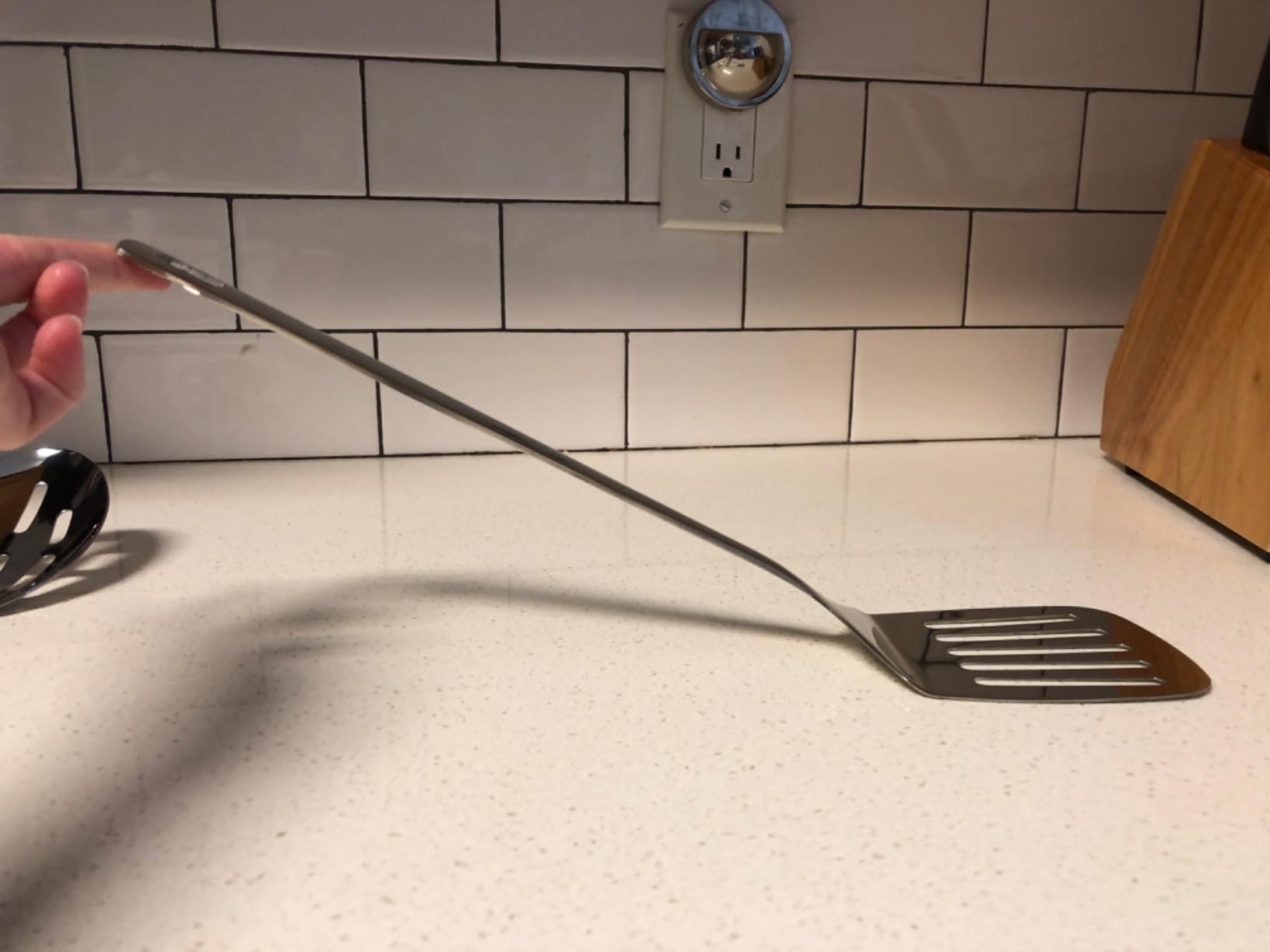 Stainless Steel Cooking Utensils Set, Berglander 13 Pieces Kitchen Utensils Set, Kitchen Tools Set With Utensil Holder Non-Stick And Heat Resistant, Dishwasher Safe, Easy to Clean (13 Packs) customer photo 2