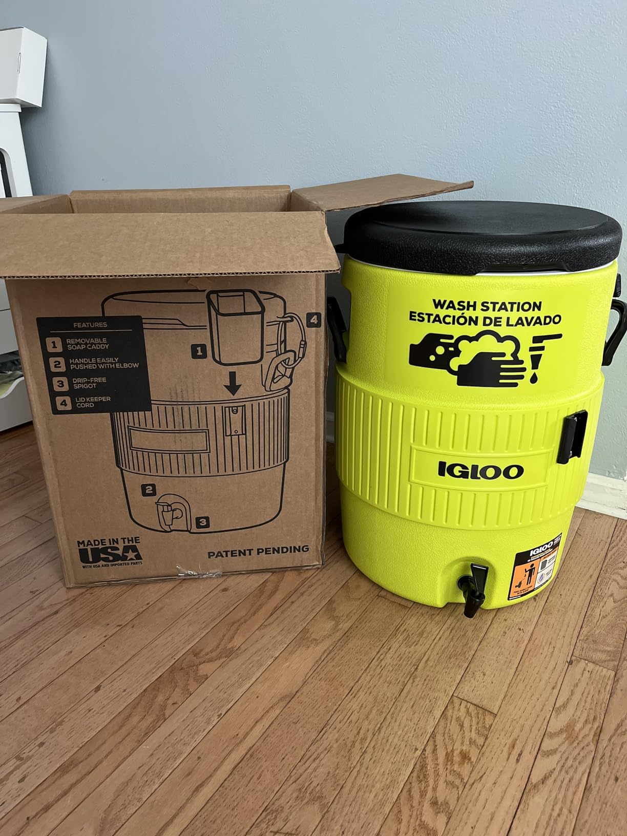Igloo Sports Cooler | Insulated Beverage Dispenser with Spout |Portable Handwashing Station customer photo 1