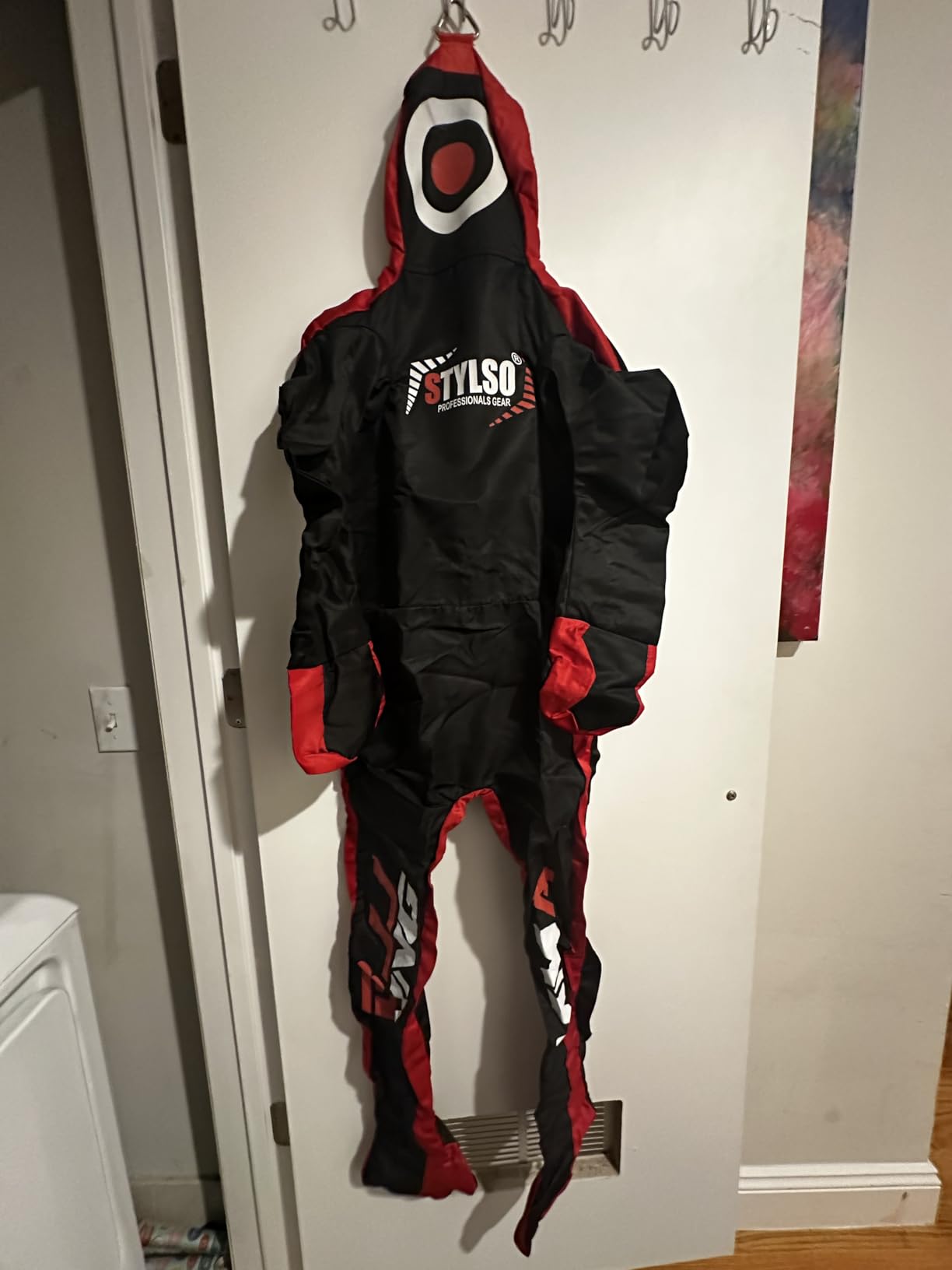 Unfilled Grappling Dummy - Adult Life Size Wrestling & BJJ Training Dummy, MMA Jiu Jitsu Judo Takedown & Throwing Practice, Heavy-Duty Triple-Stitched Canvas Submission Dummy customer photo 1