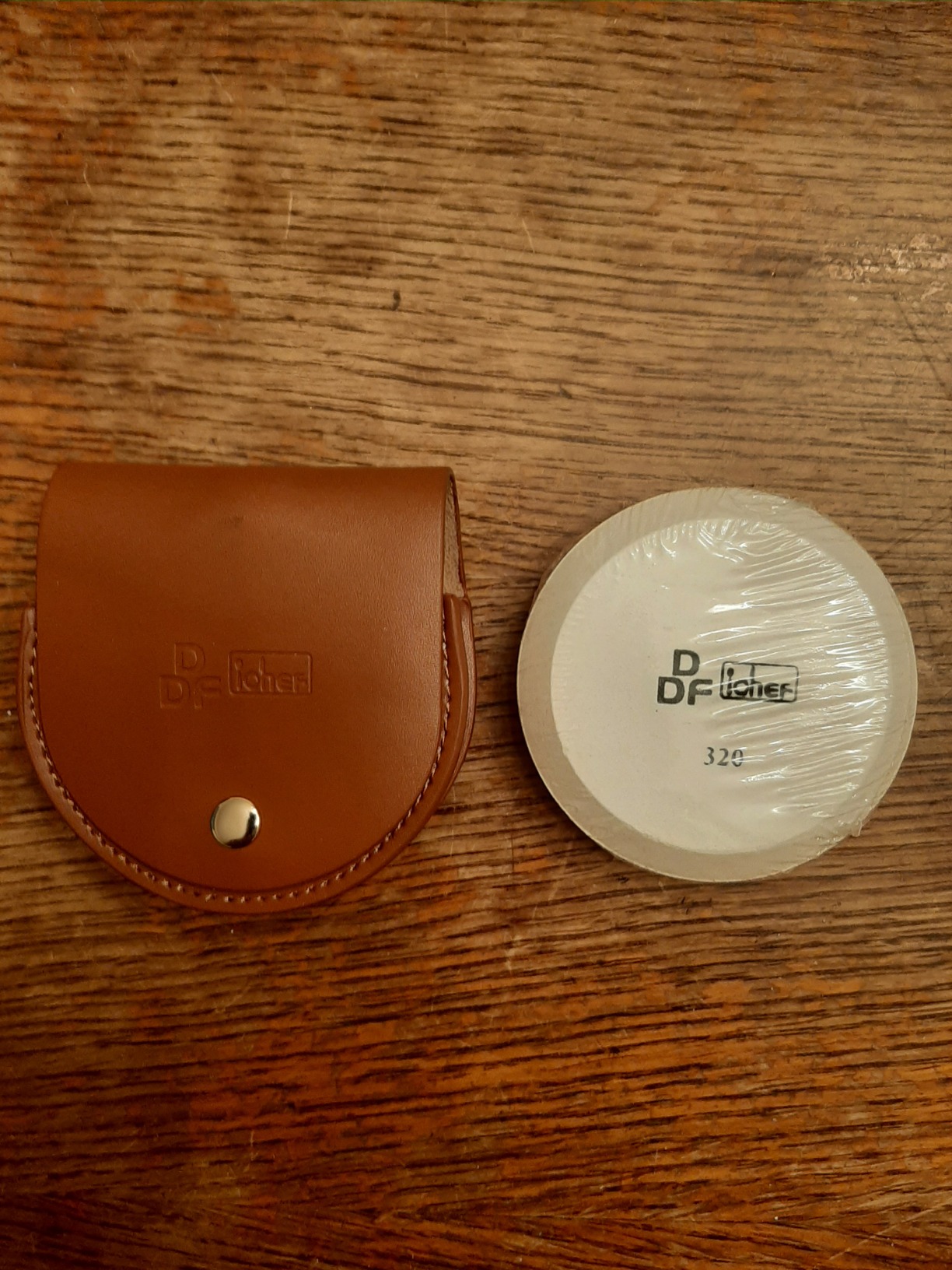 DDF IohEF Axe/Hatchet Sharpening Stone 180/320 Grit, Professional Whetstone & Tool Sharpener, Axe Sharpener with Portable Bag customer photo 2