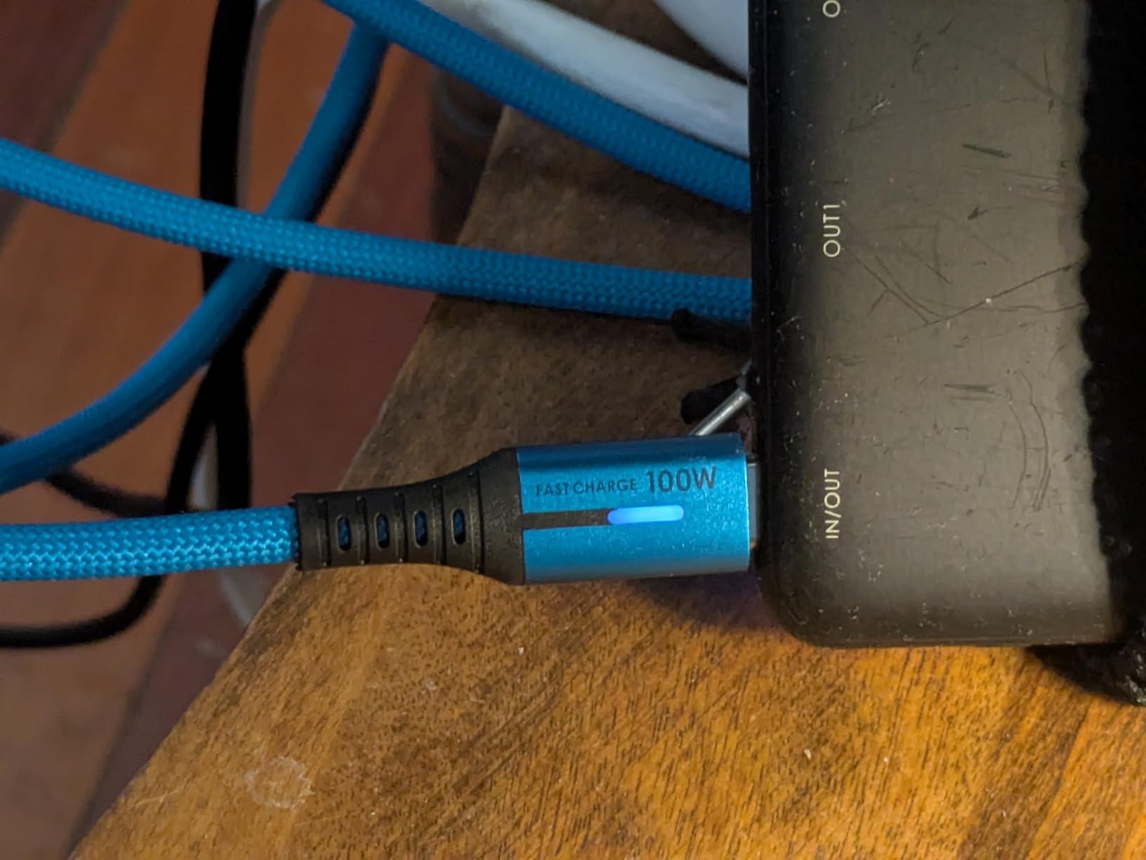 INIU USB C Cable, [6.6ft, 2-Pack] 100W USB C to C Fast Charging Cord, Braided Type C Charger Cable customer photo 1