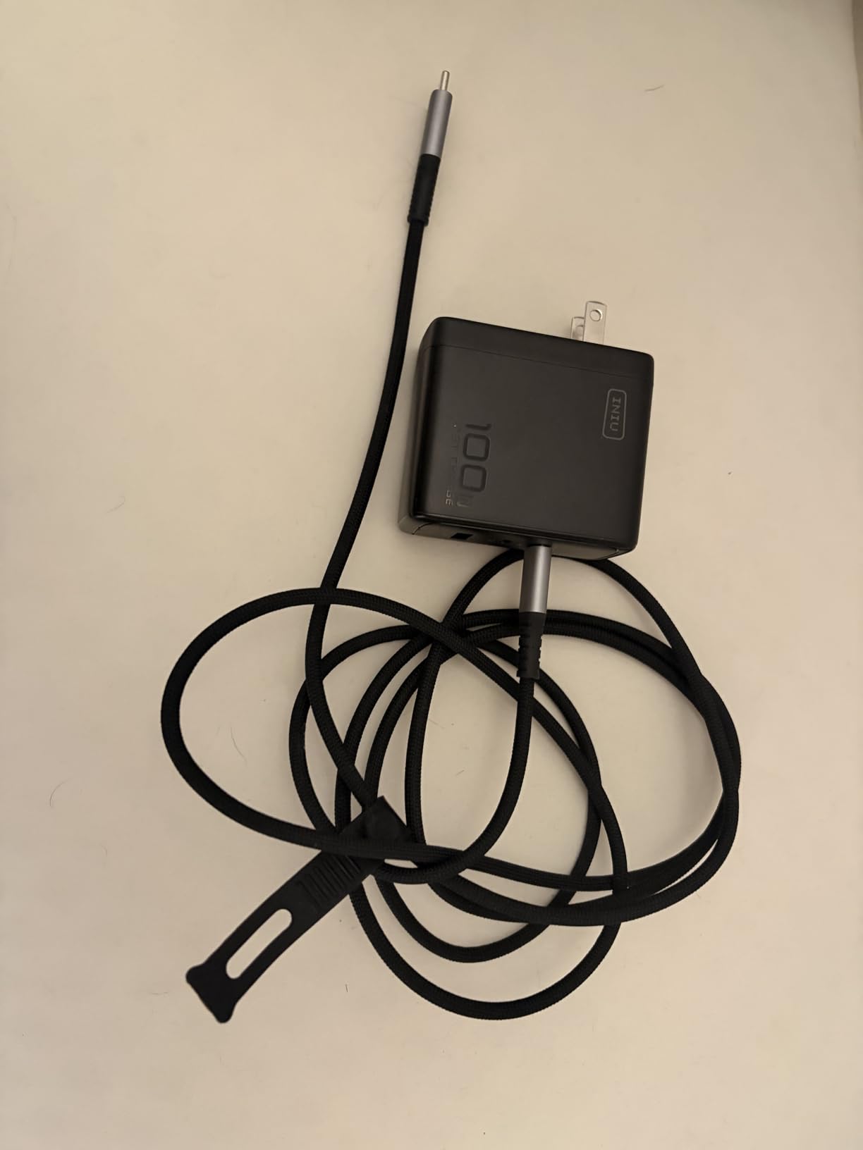 INIU USB C Cable, [6.6ft, 2-Pack] 100W USB C to C Fast Charging Cord, Braided Type C Charger Cable customer photo 2