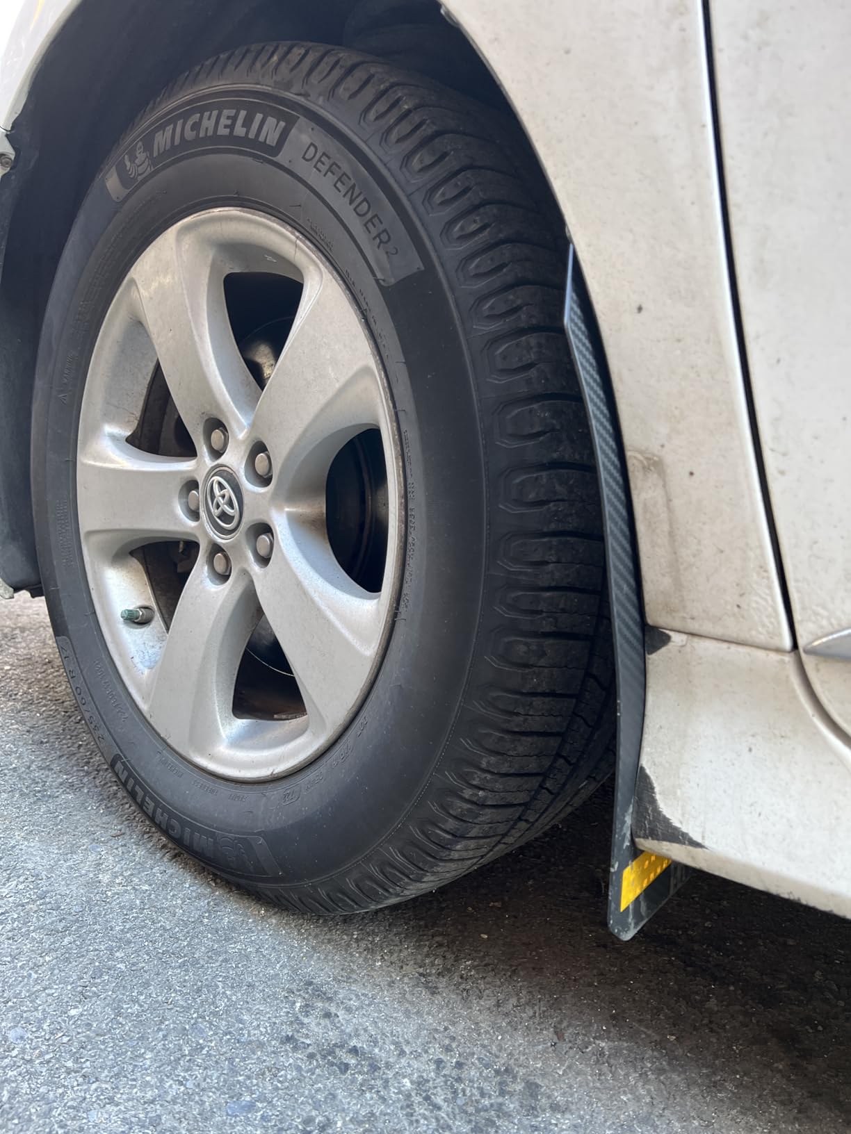 A-Premium Universal Mud Flaps, 4 Pack Black Splash Guards for Truck Car Pickup SUV, Front & Rear Upgraded Mud Guards Includes Mounting Hardware, Drilling Required customer photo 1