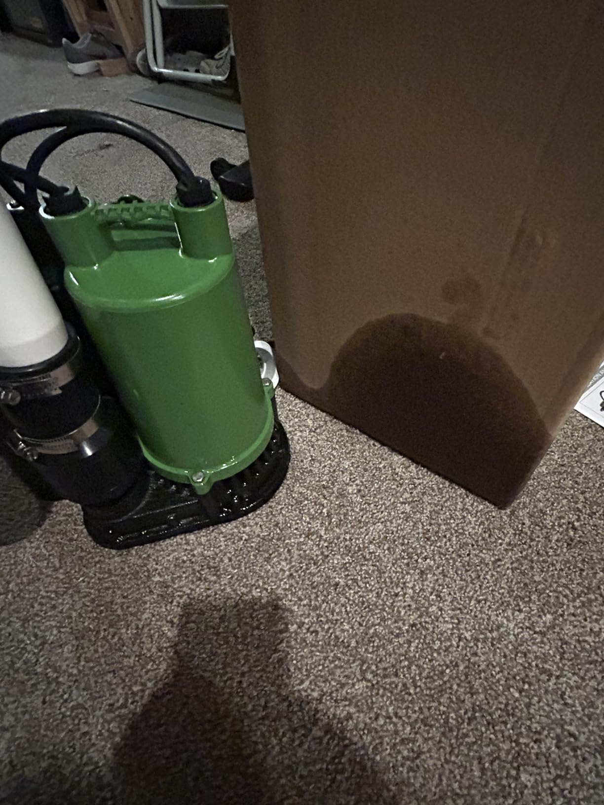 PumpSpy PS2000C Pre-Assembled SmartPump Combination Wi-Fi Connected 1/2HP Primary Sump Pump and 12V Battery Backup Sump Pump with Internet Monitoring & Alerts, Water Alarms for Basements customer photo 2