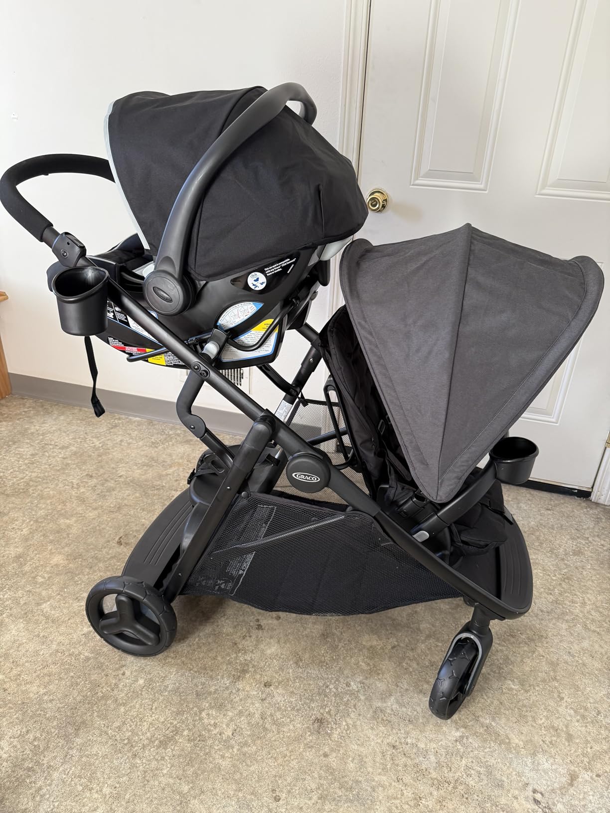 Graco Ready2Grow 2.0 Double Stroller Features Bench Seat and Standing Platform Options, Rafa customer photo 2