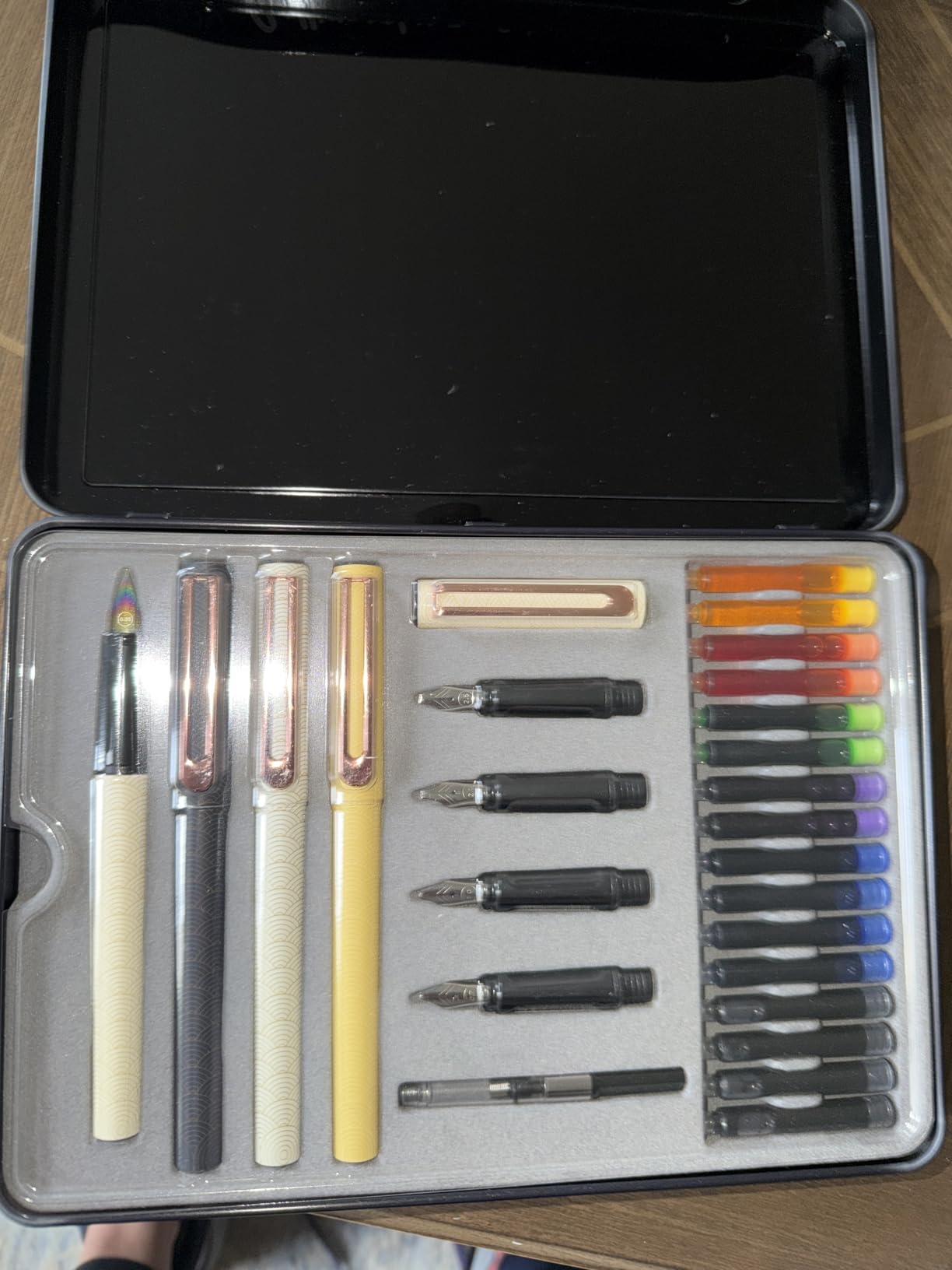 Artworx Calligraphy Pens Set - Introductory Caligraphy Writing & Hand Lettering Kit - Includes Instructions, Guide Book and Practice Book - Calligraphy Set For Beginners customer photo 2