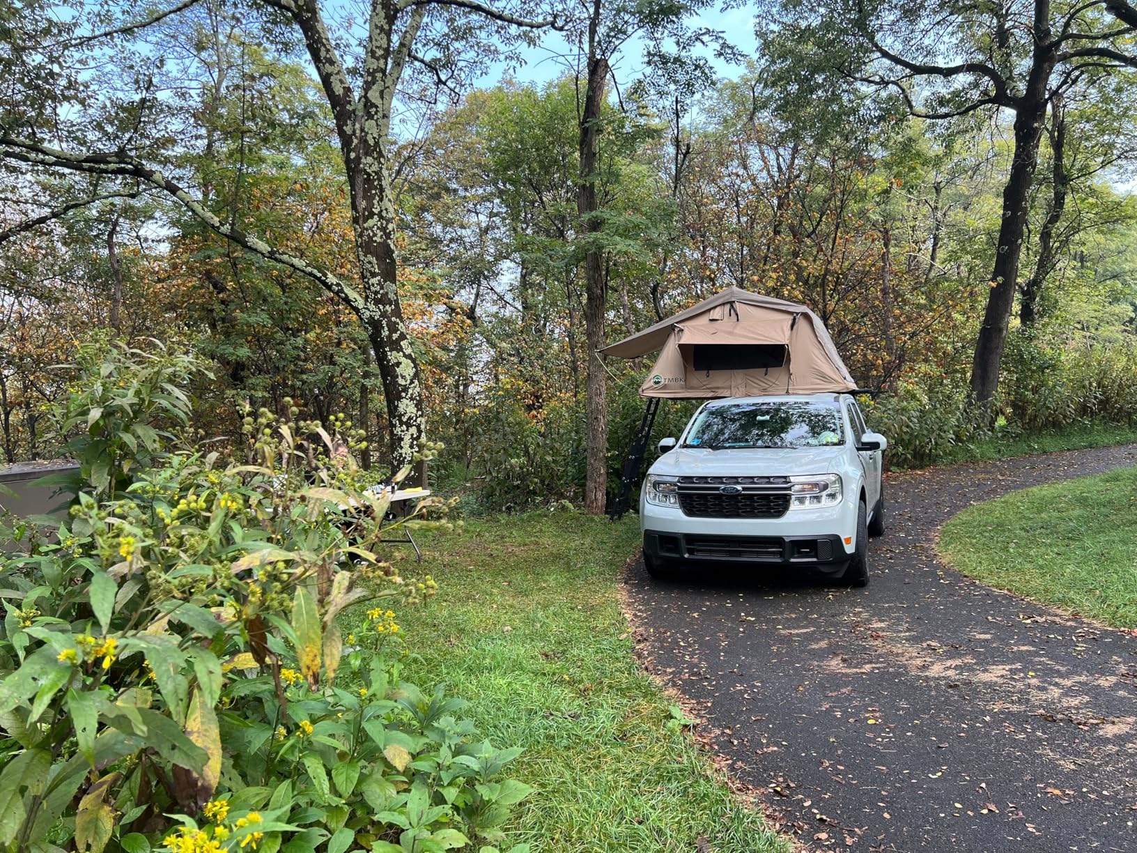 Soft Shell Rooftop Tent for SUV & Truck Camping, 3-Person - Overland Vehicle Systems TMBK - Universal Fitment with Rainfly & Ladder customer photo 1