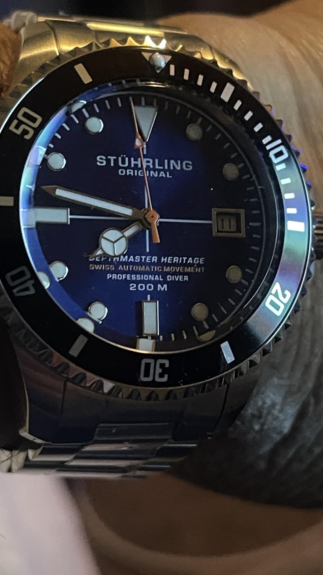 BEWISHOME High-End Watch Box, 20-Slot Watch Case with Large Glass Lid, Wooden Watch Cases for Men, Watch Storage, Watch Organizer, Synthetic Leather Interior, Brown SSH04Y customer photo 1