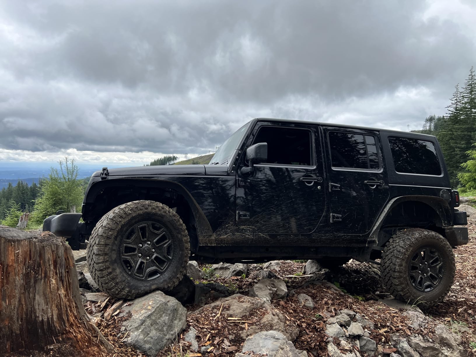 Nilight Off-Road Fender Flares Kit Compatible with 2007-2018 Wrangler JK (2/4 Doors) Heavy-Duty Solid Steel Black Textured Fenders for Unlimited JK Front & Rear Flat-4pcs(JK-63D) customer photo 2