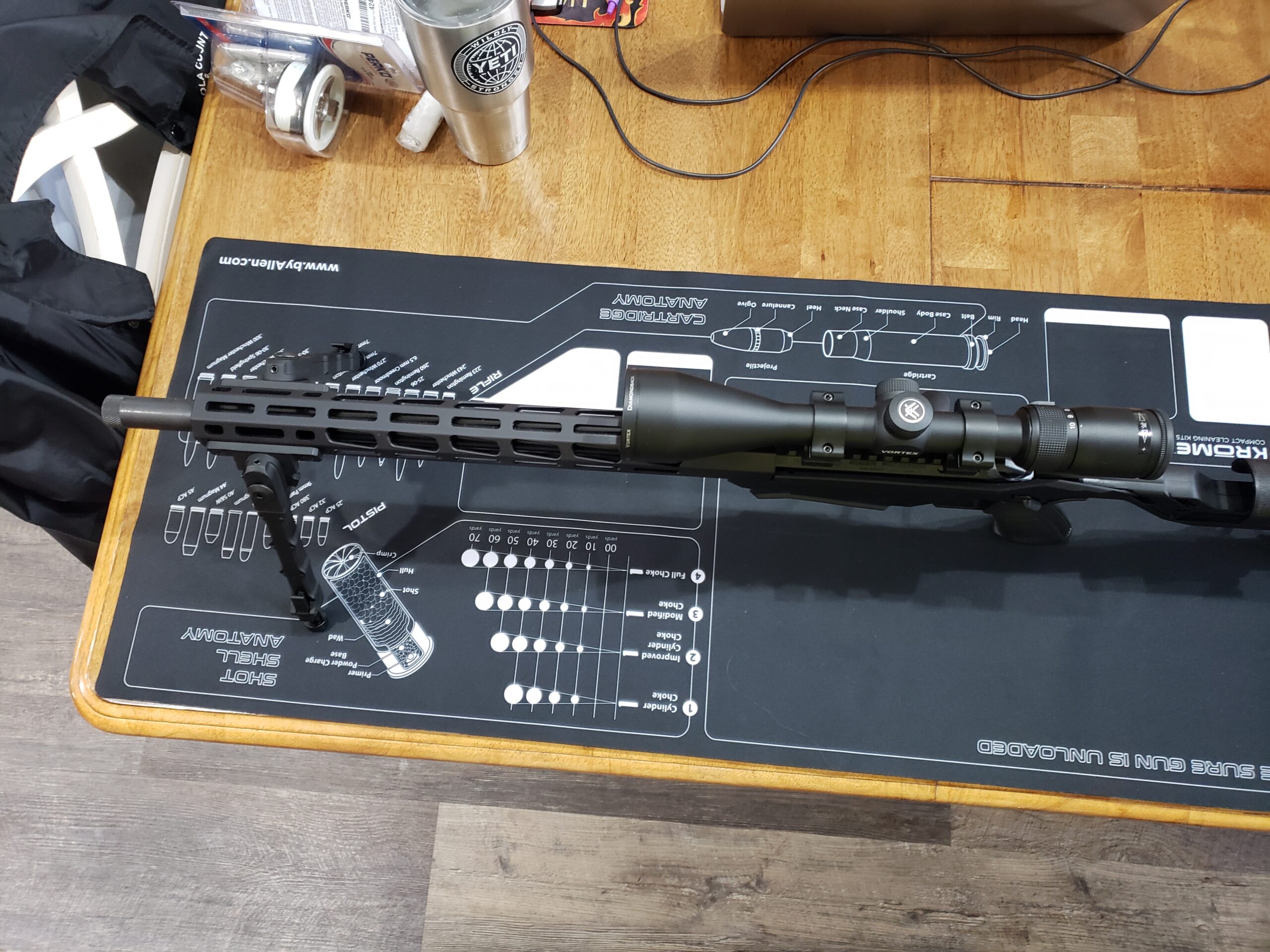 CVLIFE 7.5-9 Inches Rifle Bipod Compatible with M-Rail Bipod with Two Point Rifle Sling for Rifle, Adjustable, Foldable Attach Directly Bipod for Shooting, Hunting, Range and Outdoors customer photo 2