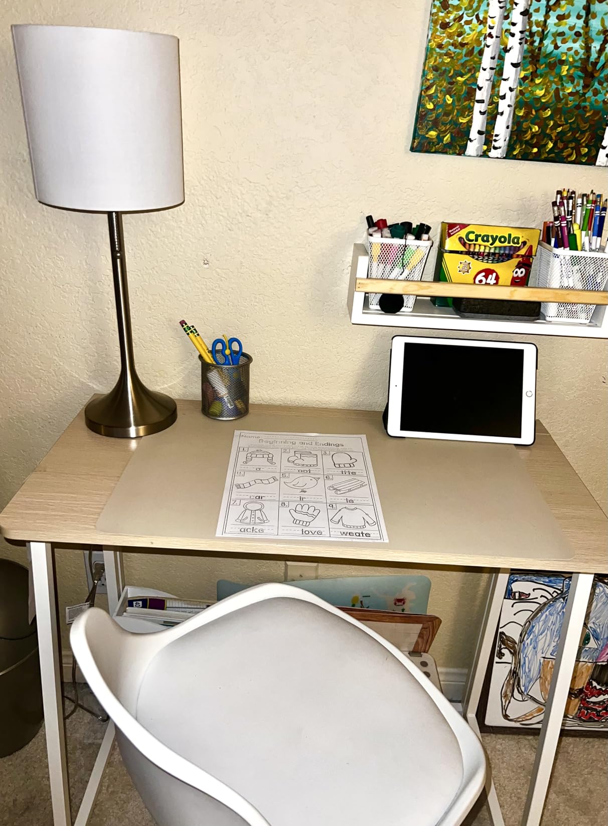 WOHOMO Folding Desk, Small Foldable Desk 31.5