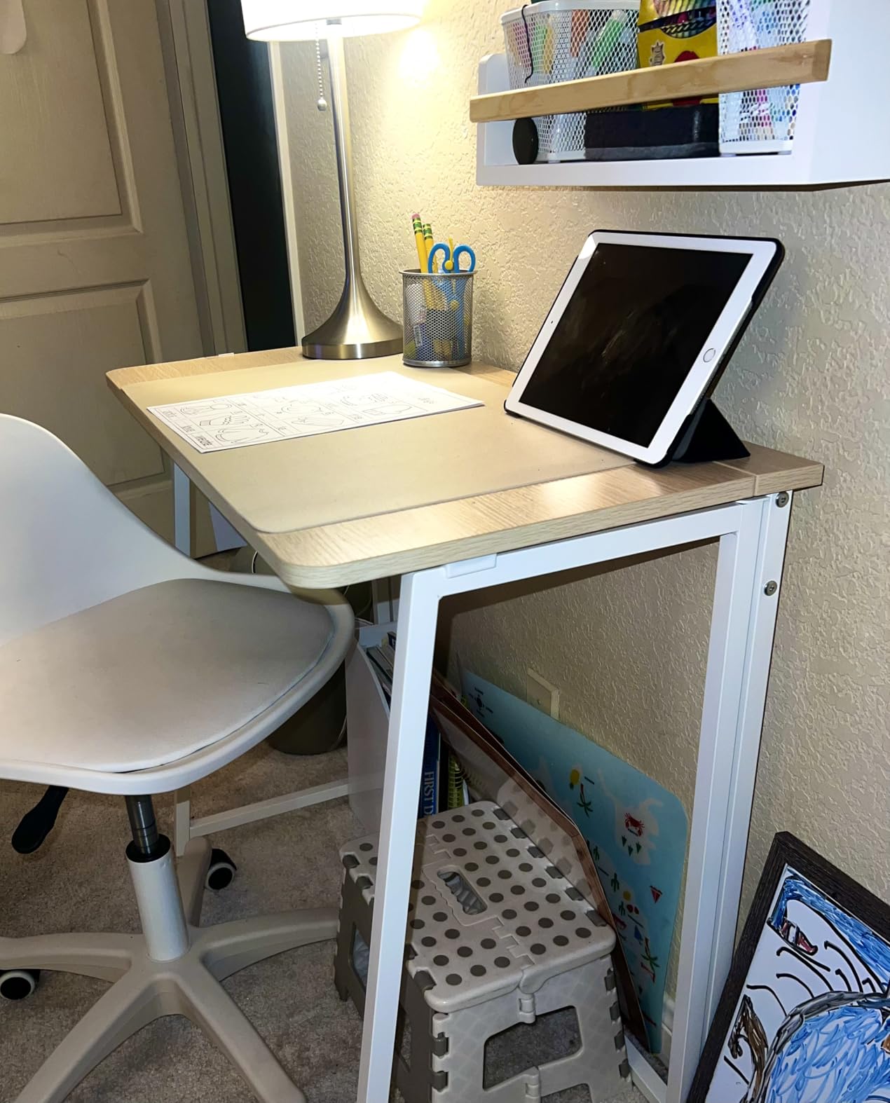 WOHOMO Folding Desk, Small Foldable Desk 31.5