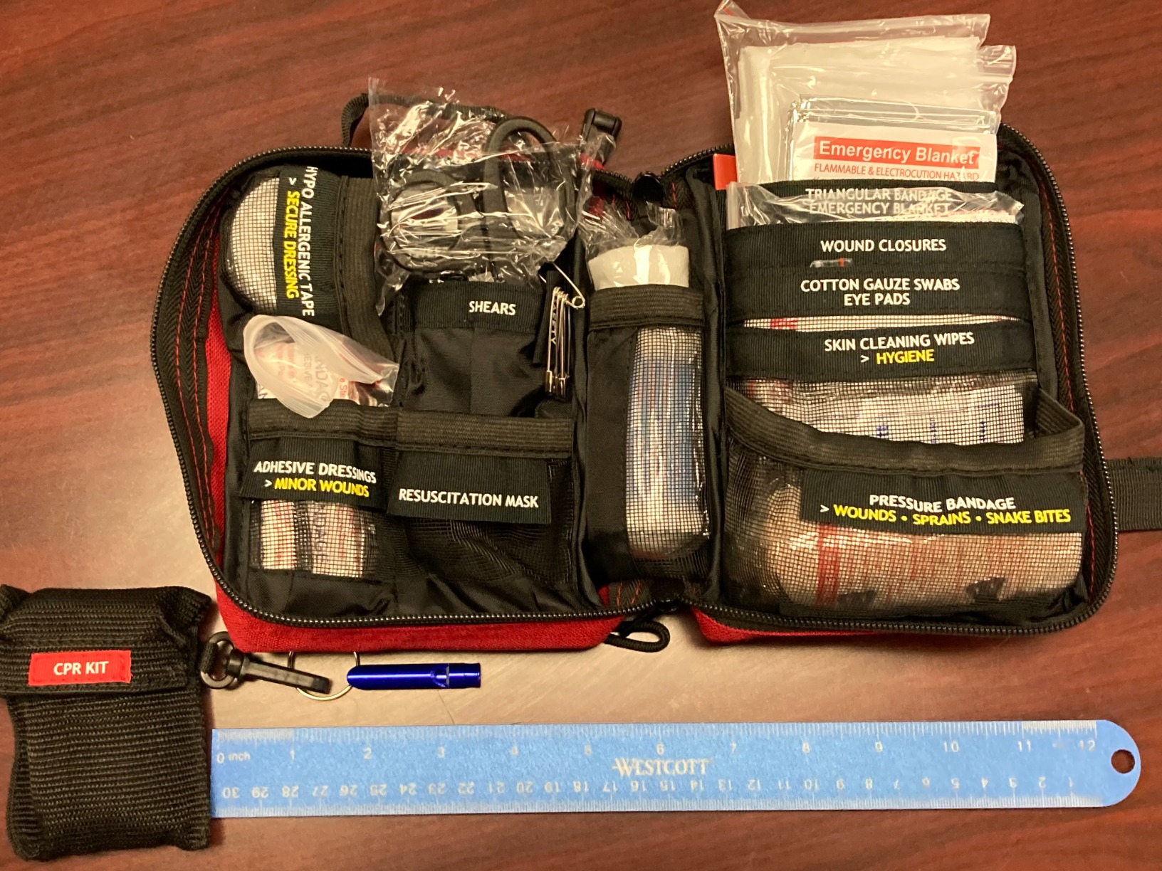 Surviveware 98-Piece Waterproof Premium First Aid & Survival Kit - Comprehensive Emergency Preparedness Gear for Camping, Hiking, Backpacking, and Outdoor Adventures customer photo 1