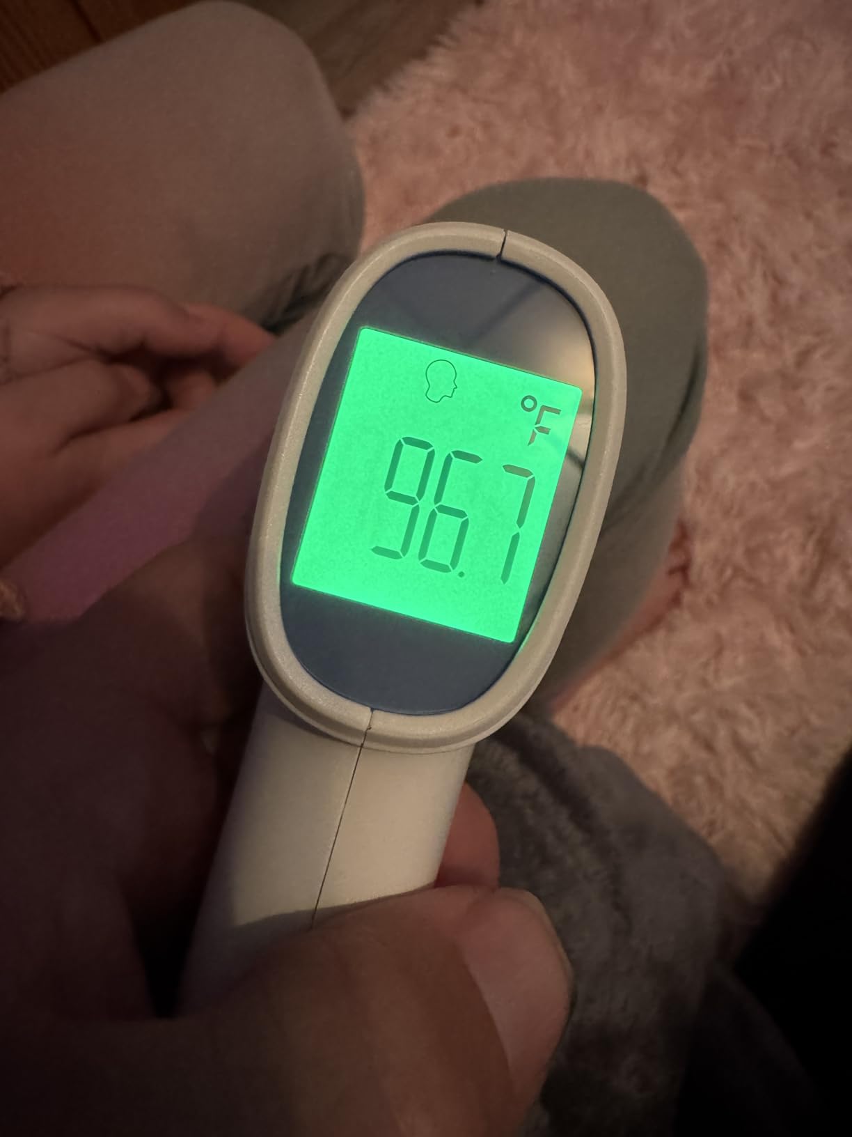 Forehead Thermometer for Adults and Kids, Digital Baby Thermometer with Fever Alarm, Fast Accurate Results, Home Medical & Nurse Essentials customer photo 2