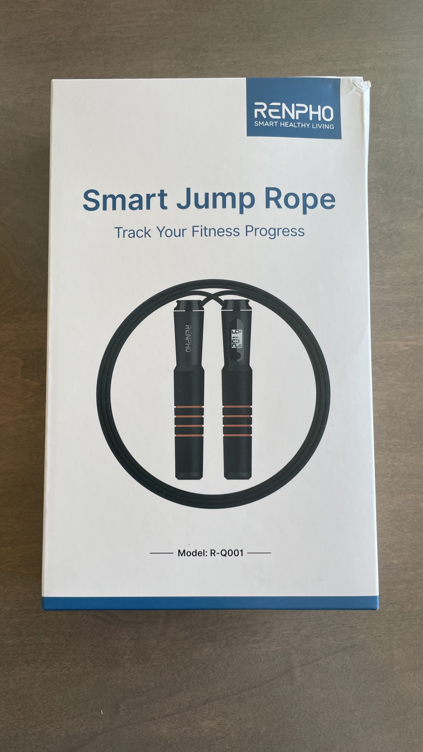 RENPHO Smart Jump Rope - APP Data Storage & Tracking & Analysis, Tangle-Free Jumping Rope for Men, Women, Skipping Rope with Counter, Adjustable workout Jump Ropes for Crossfit, Gym, MMA customer photo 1