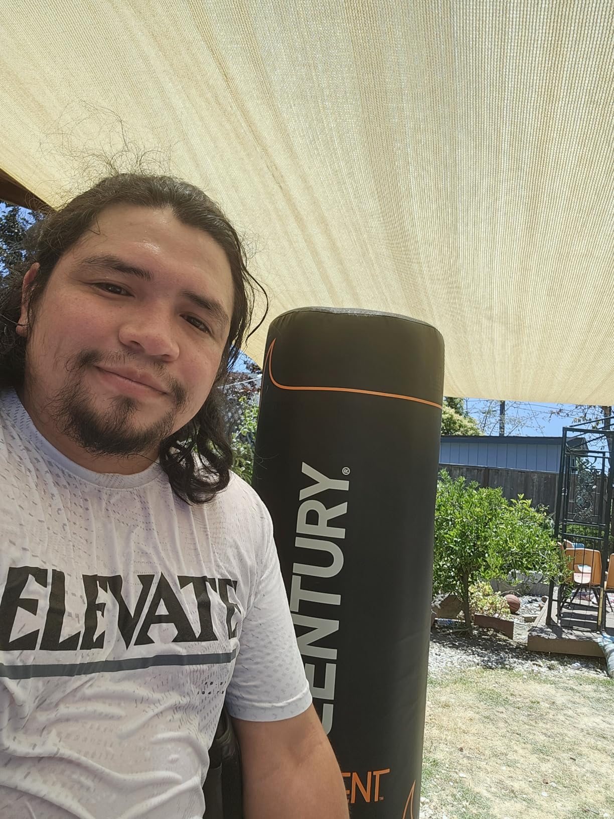 Century Torrent Freestanding Punching Bags - T1 or T2 Options | Black Free Standing Training Heavy Bag | Ideal for Martial Arts, Boxing, Kickboxing and Cardio Workouts | Designed for Men and Women customer photo 1