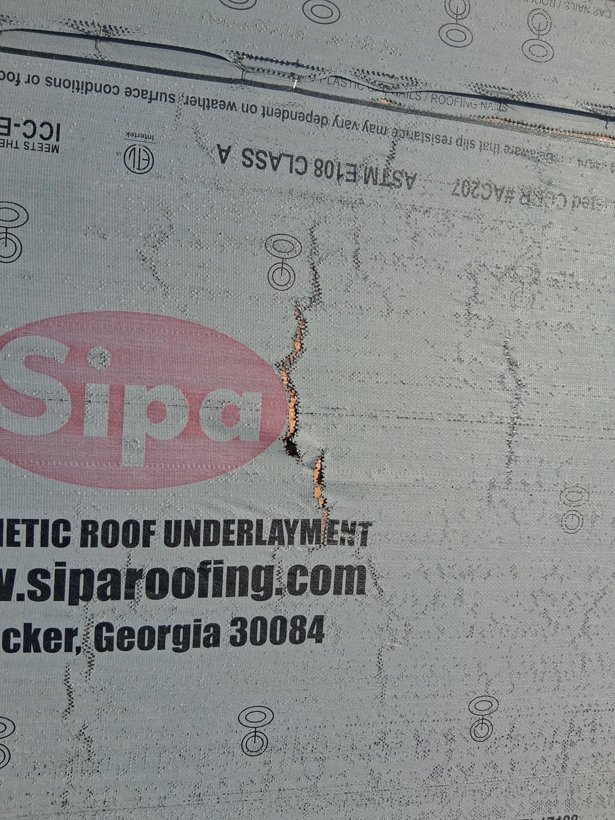 SIPA 100 GSM Synthetic Waterproof Roof Underlayment 48