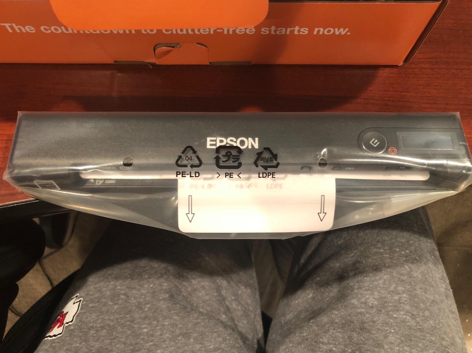 Epson RapidReceipt RR-70W Wireless Mobile Tax Receipt and Color Document Scanner with Complimentary Data Management Software for PC and Mac customer photo 1