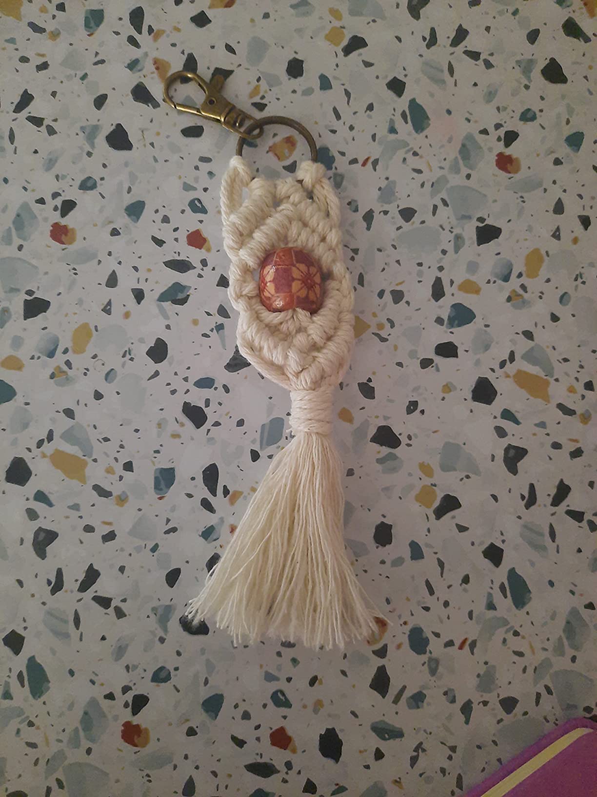 Macram Kit - 227pc Macram Wall Hanging Kit. Macram Plant Hanger Kit Supplies 225y Macram Cord 3mm Beads Wood Dowels Rings E Book. Macram Starter Set Hanging Plant DIY Craft Safe Kits Adults Beginners customer photo 1