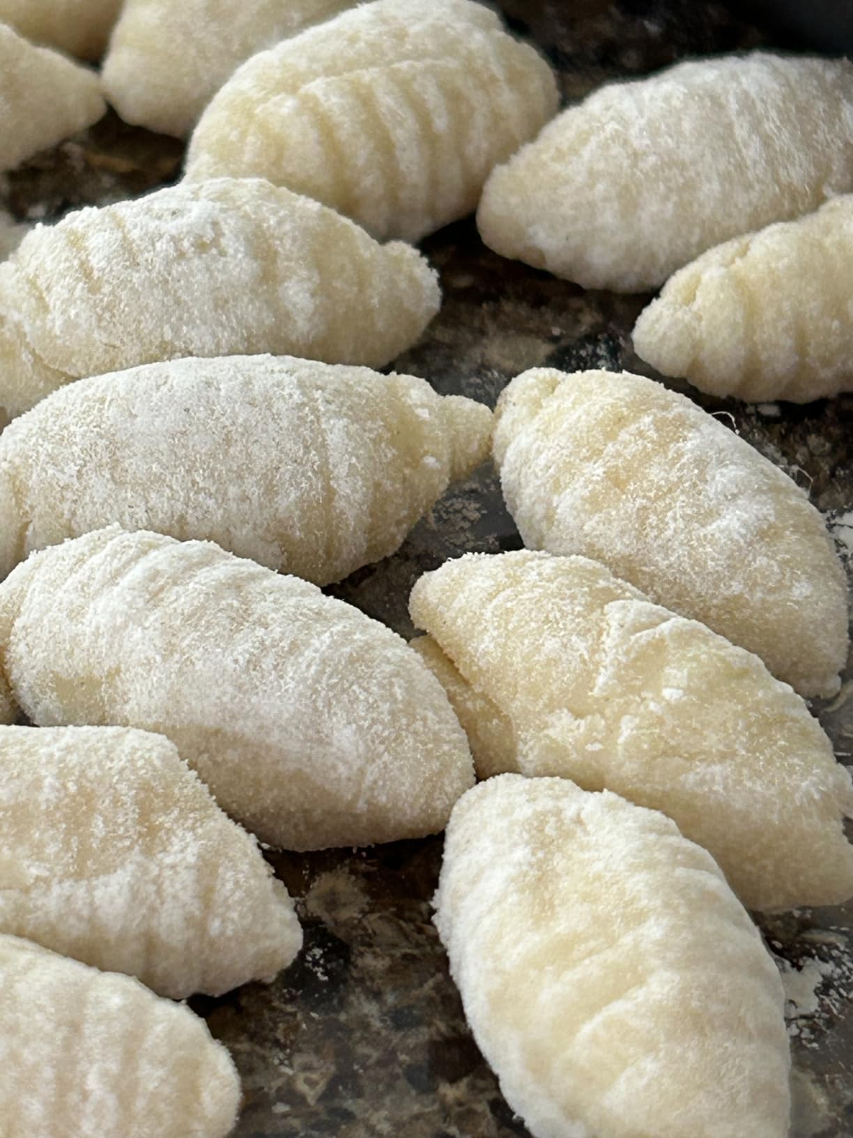 KneadEat Unique Curved Gnocchi Board Paddle, Unique Curved Design for Handmaking Italian Gnocchi Pasta. Perfect Ridges that Form the Grooves on the Gnocchi. Easy to Use and Clean. Italian taste party. customer photo 2