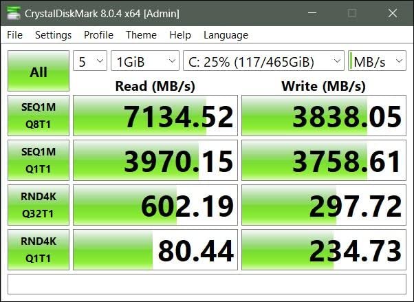 Seagate FireCuda 530 1TB M.2 PCIe Gen4 NVMe SSD - 7300 MB/s, PS5 Compatible, 1275 TBW, 3yr Rescue customer photo 1