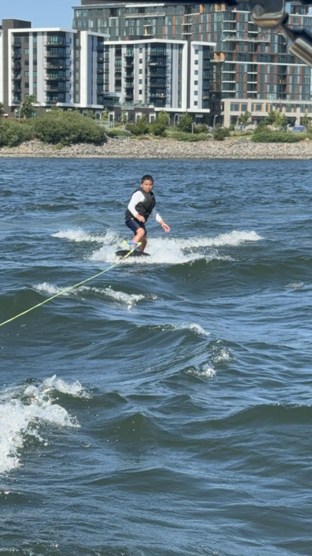 ZUP You Got This 260 Board and Handle Combo with EVA Foam Padding, All-in-One Kneeboard, Wakeboard, Wakeskate, and Wakesurf Board for Kids, Teens, and Adults customer photo 2