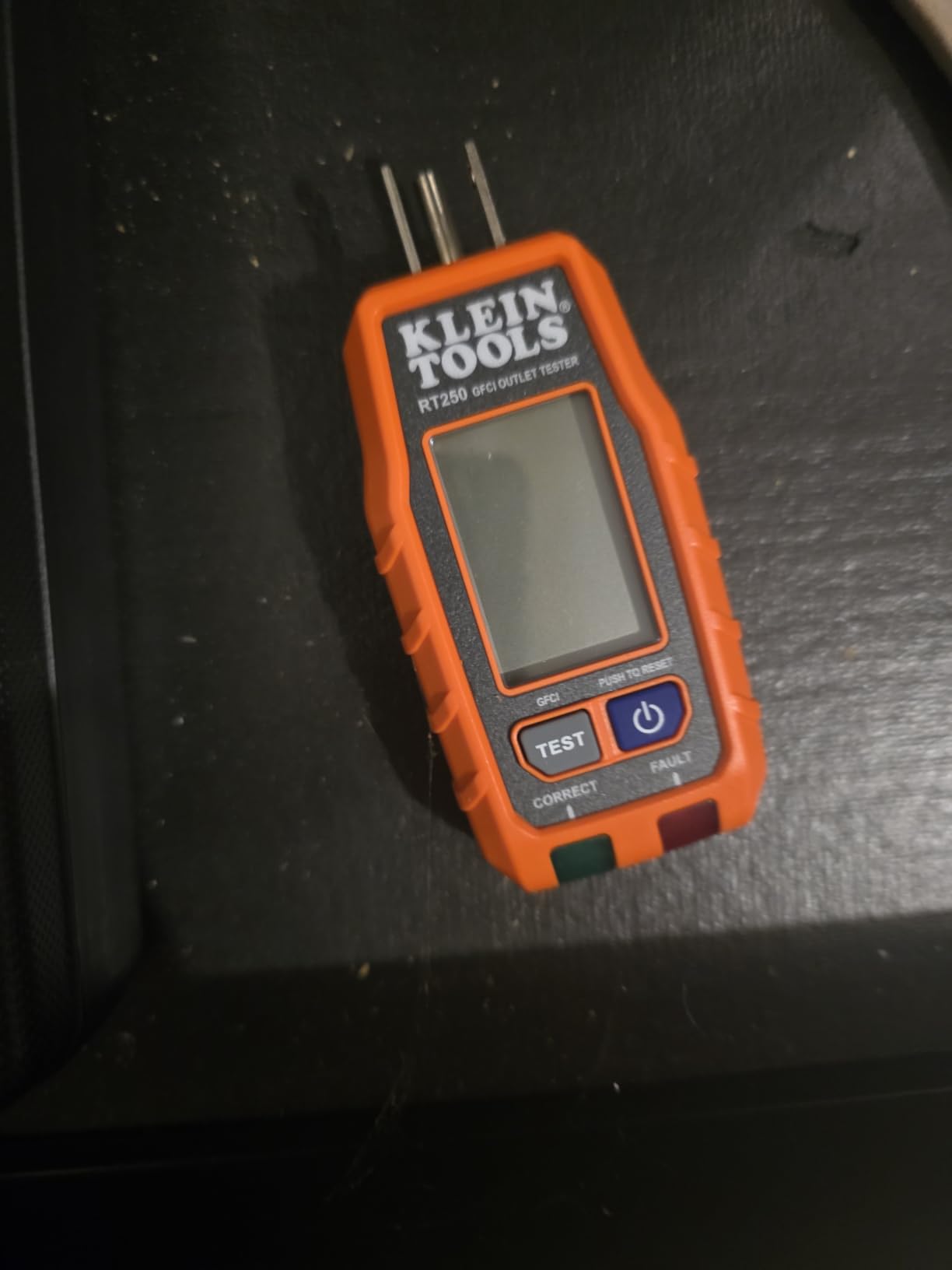 Klein Tools RT250 GFCI Outlet Tester with LCD Display, Electric Voltage Tester for Standard 3-Wire 120V Electrical Receptacles customer photo 1